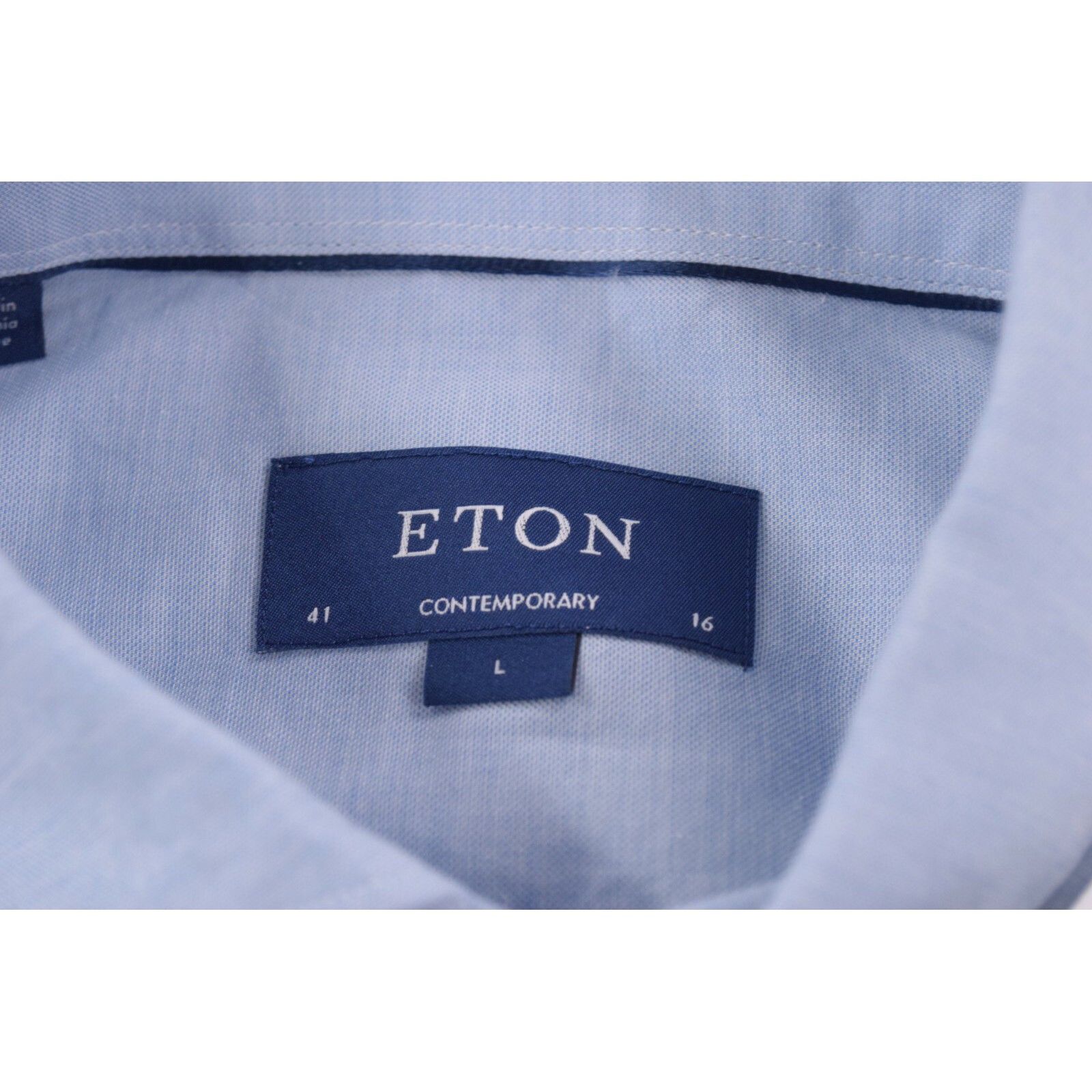 Eton Eton New with tags Shirt Size L US In Blue Size US L / EU 52-54 / 3 - 2 Thumbnail