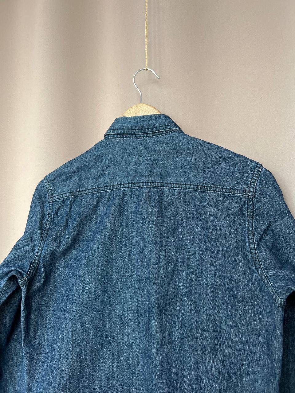 Muji Muji Japanese Denim Button Shirt Mens Size S Vintage Size US S / EU 44-46 / 1 - 8 Thumbnail