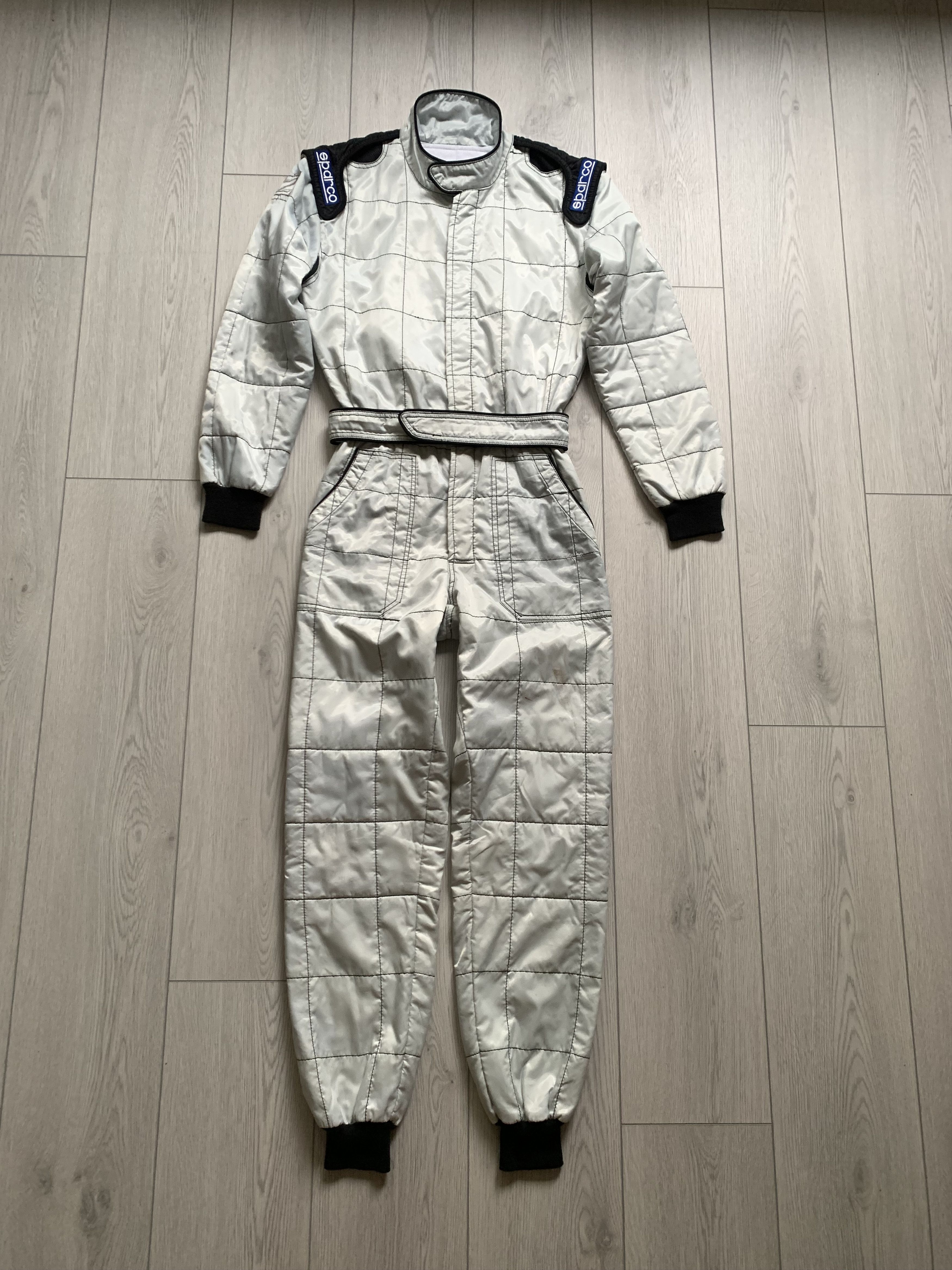 Other Sparco Vintage White Racing Suit Size US 32 / EU 48 - 2 Thumbnail