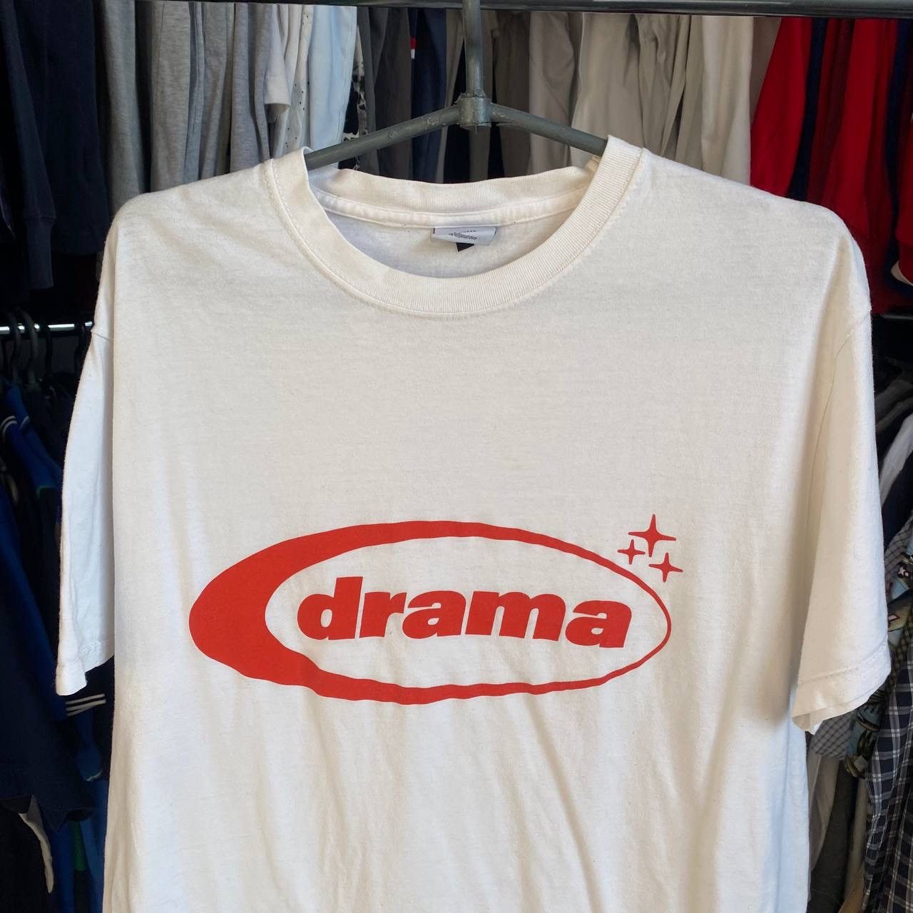 Designer × Japanese Brand Men’s Drama Big Logo y2k designer streetwear tee Size US L / EU 52-54 / 3 - 2 Thumbnail