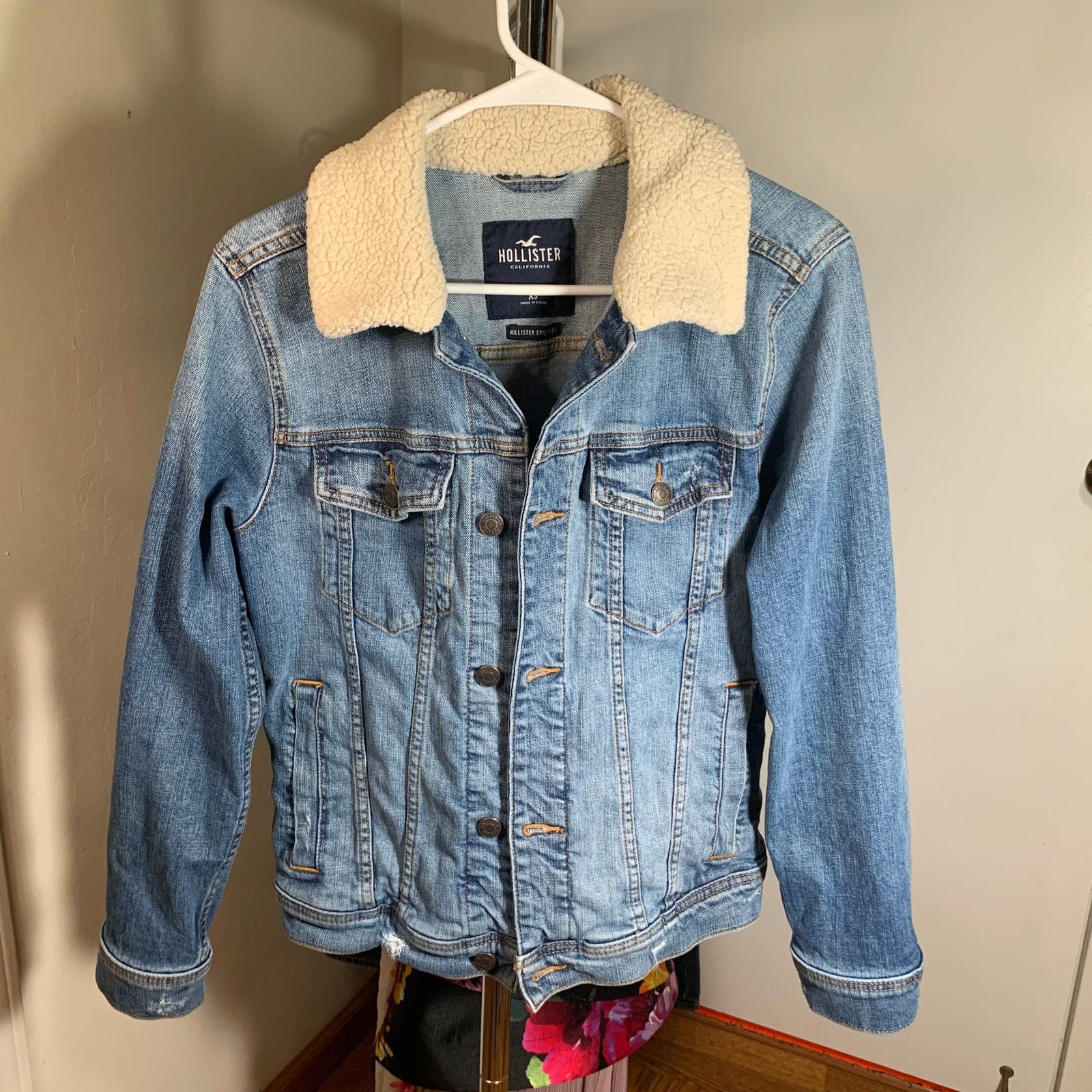 Hollister Hollister Women's Jeans Jacket Size XS Size XS / US 0-2 / IT 36-38 - 6 Thumbnail