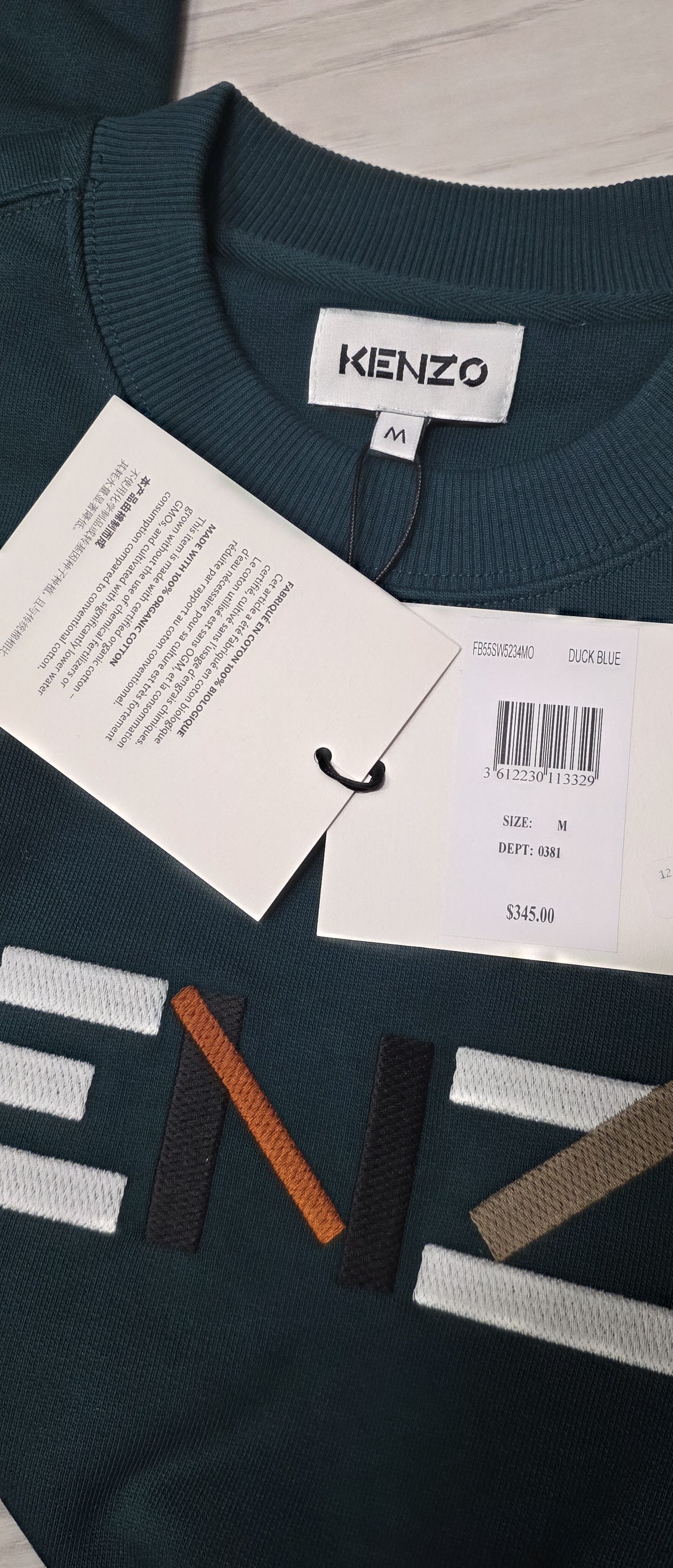 Kenzo Sweatshirt Size US M / EU 48-50 / 2 - 6 Thumbnail
