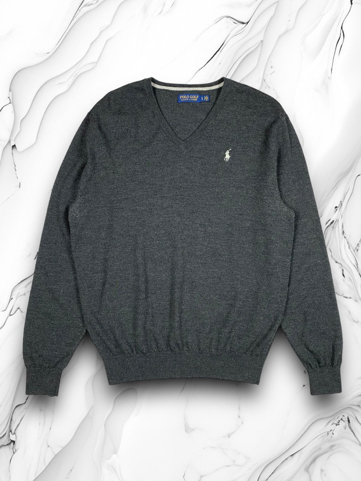 Polo Ralph Lauren Vintage Polo Ralph Lauren Golf Sweater Pullover Size US L / EU 52-54 / 3 - 1 Thumbnail