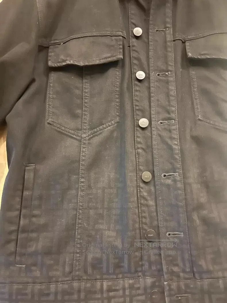 Fendi Fendi FF Gradient Denim Jacket. Size US L / EU 52-54 / 3 - 6 Thumbnail