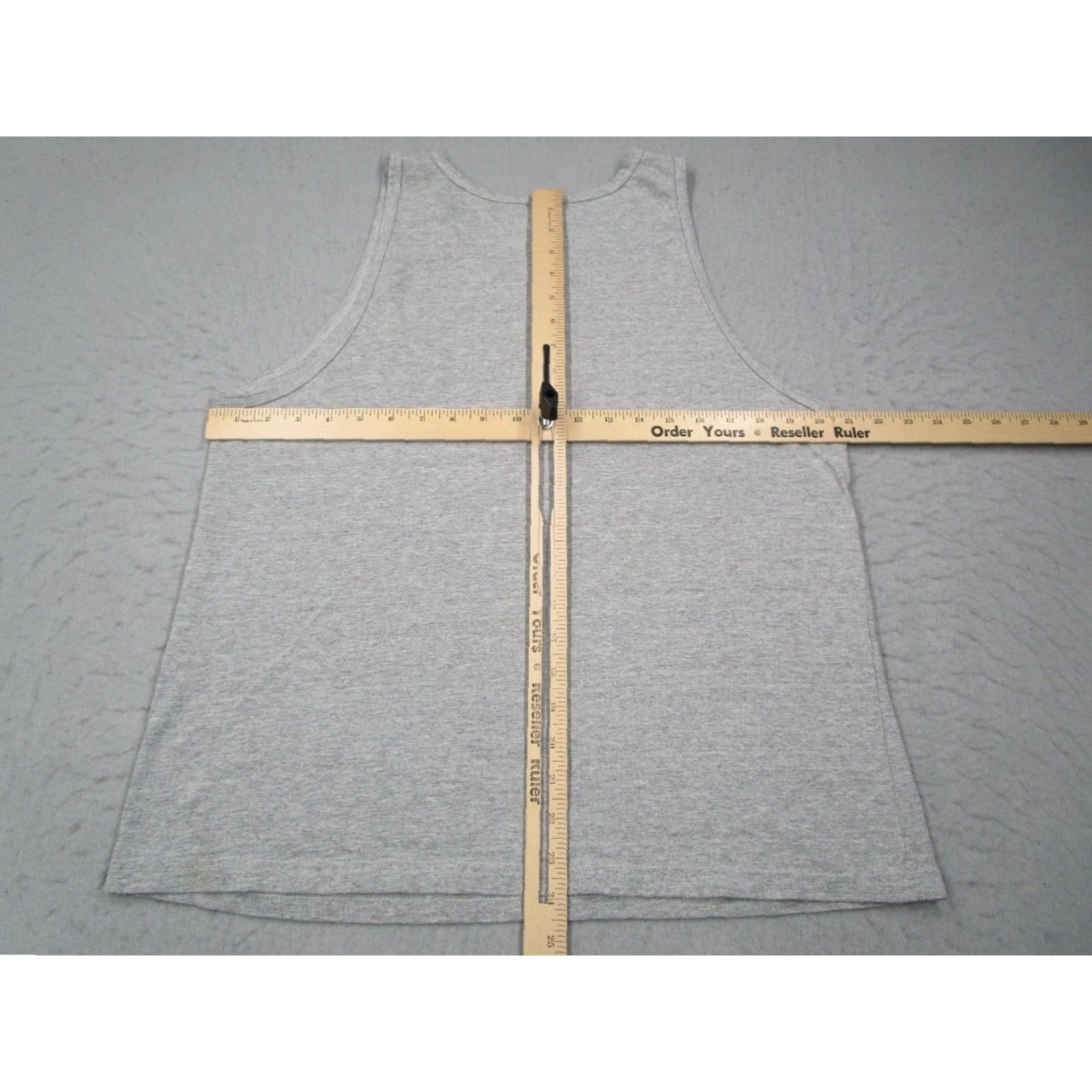 Vintage VINTAGE Major Tank Top Mens Medium Gray California Hollywood Cotton Made in USA Mens Size US M / EU 48-50 / 2 - 5 Thumbnail