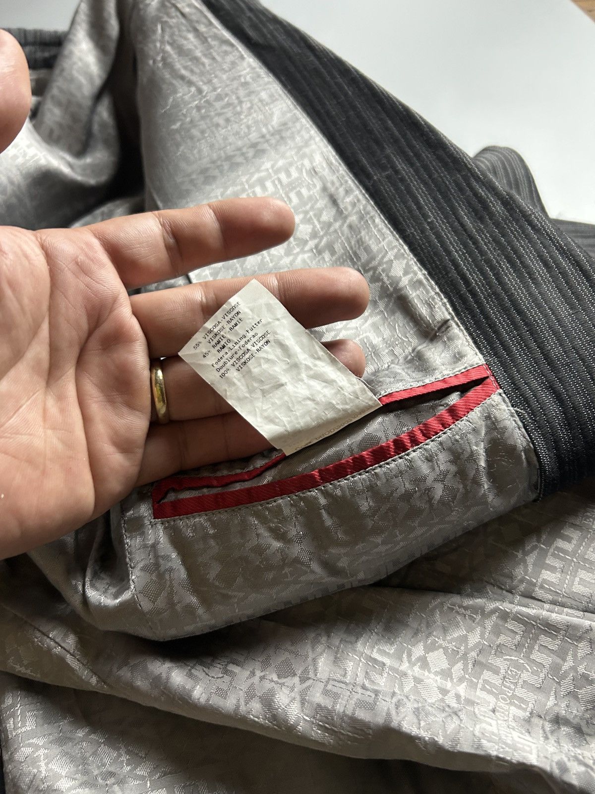 Emporio Armani Emporio Armani Striped Blazer Size 52R - 7 Thumbnail