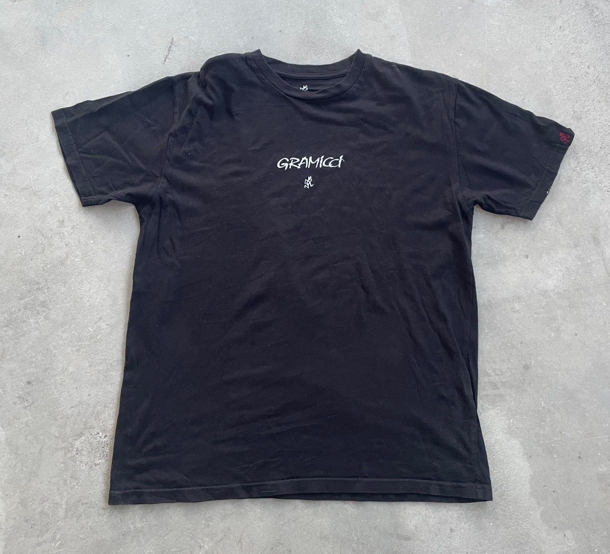 Gramicci × Japanese Brand GRAMICCI SPELLOUT EMBROIDERY TEE Size US L / EU 52-54 / 3 - 1 Thumbnail