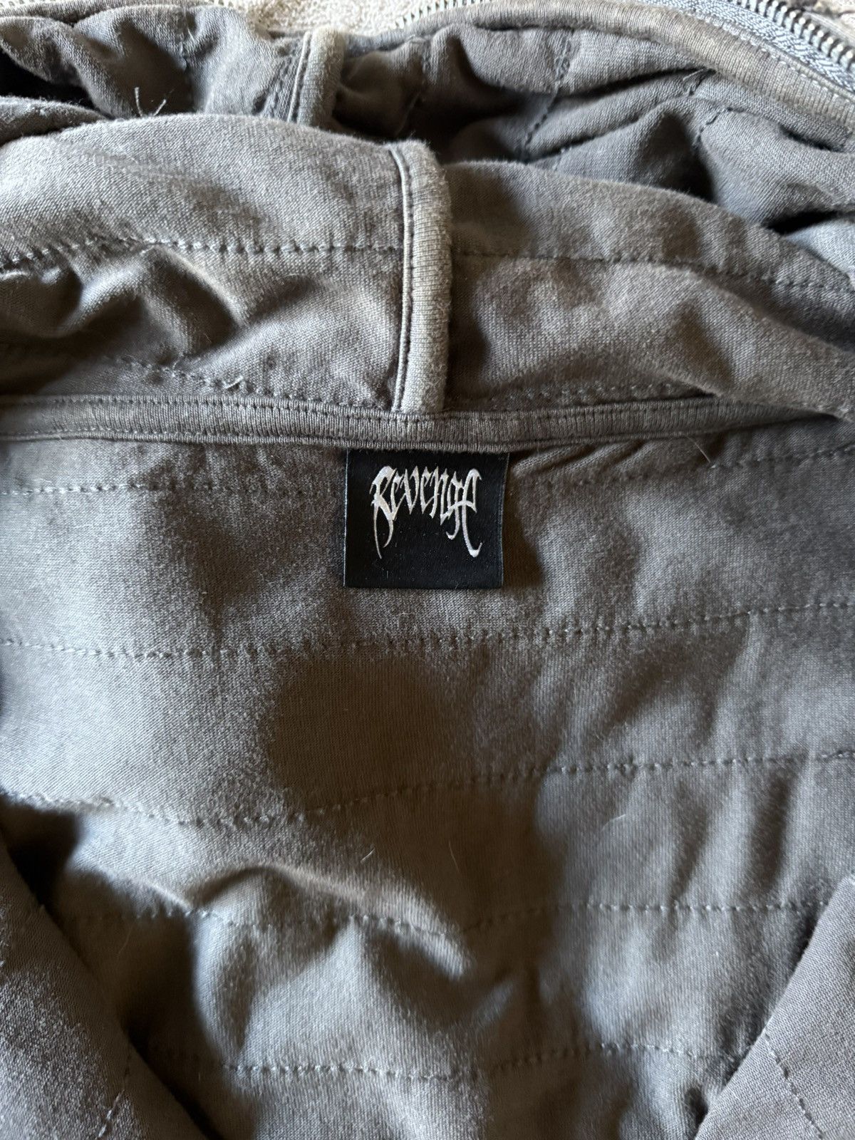 Revenge Revenge Boro R-CAMO Distressed Full Zip Hoodie Size US XL / EU 56 / 4 - 6 Thumbnail