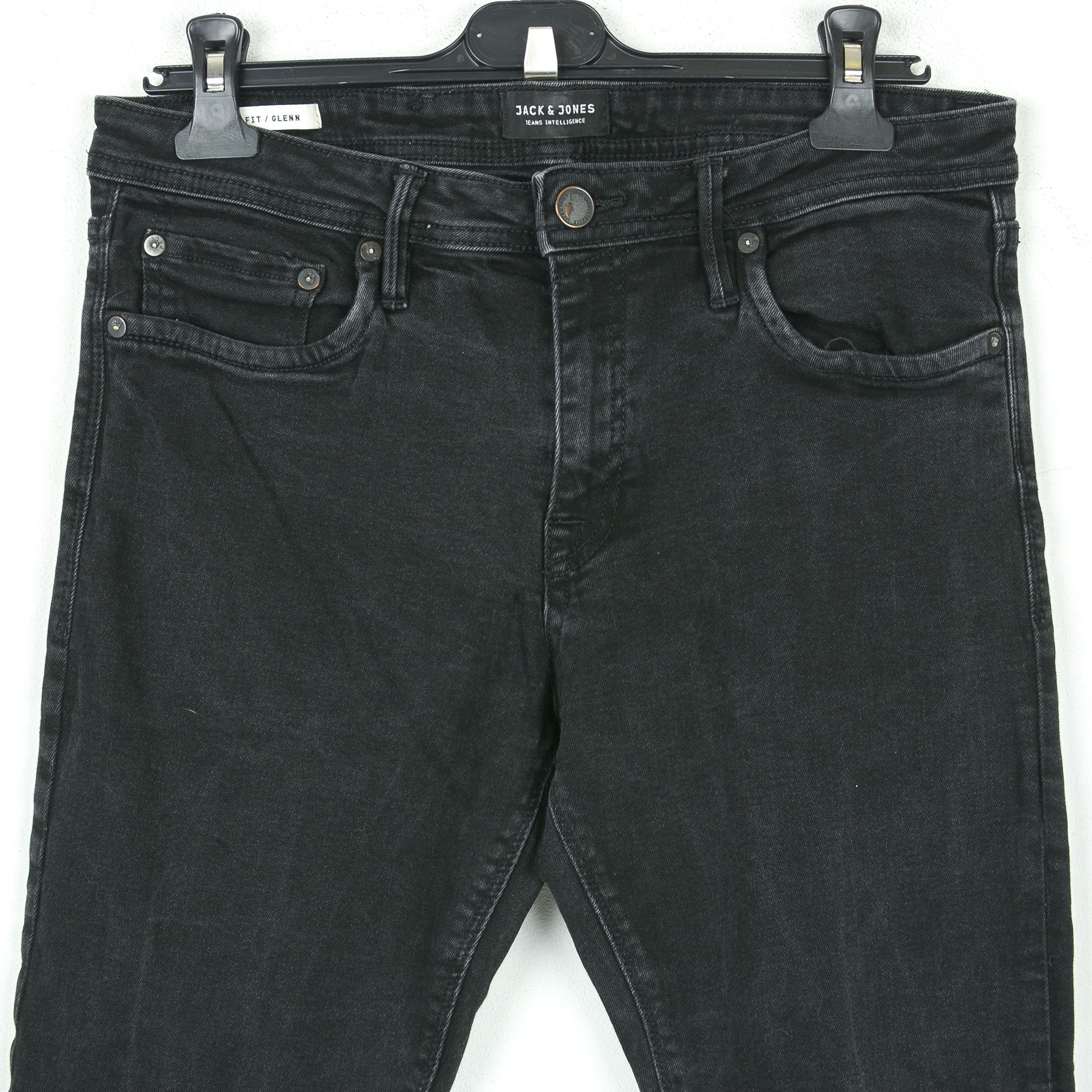 Jack & Jones Glenn W32 L34 Slim Fit Tapered Leg Jeans Denim Pants Size US 32 / EU 48 - 2 Thumbnail