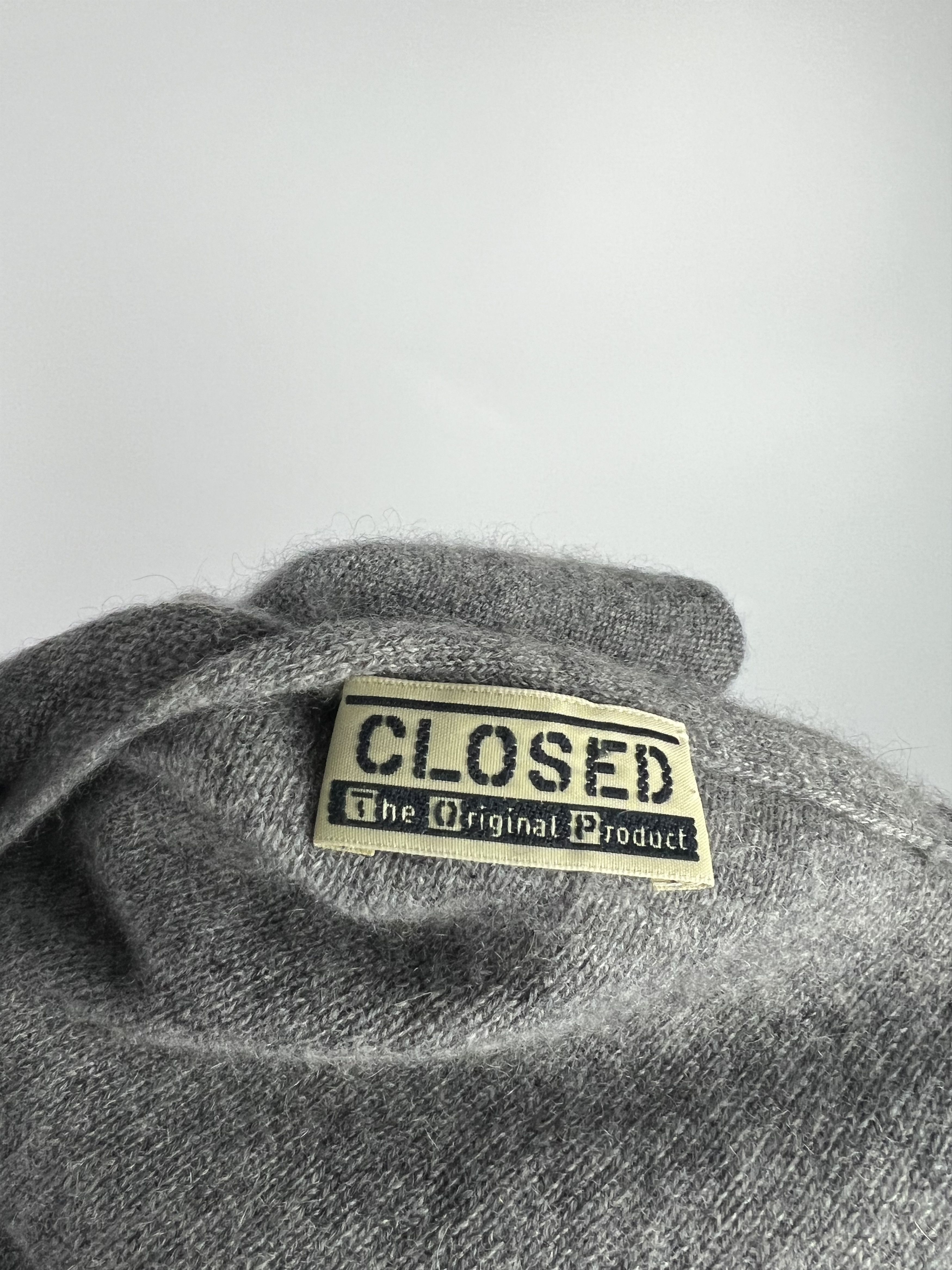 CLOSED Closed Grey 100% Cashmere Dress Size S Size S / US 4 / IT 40 - 8 Thumbnail
