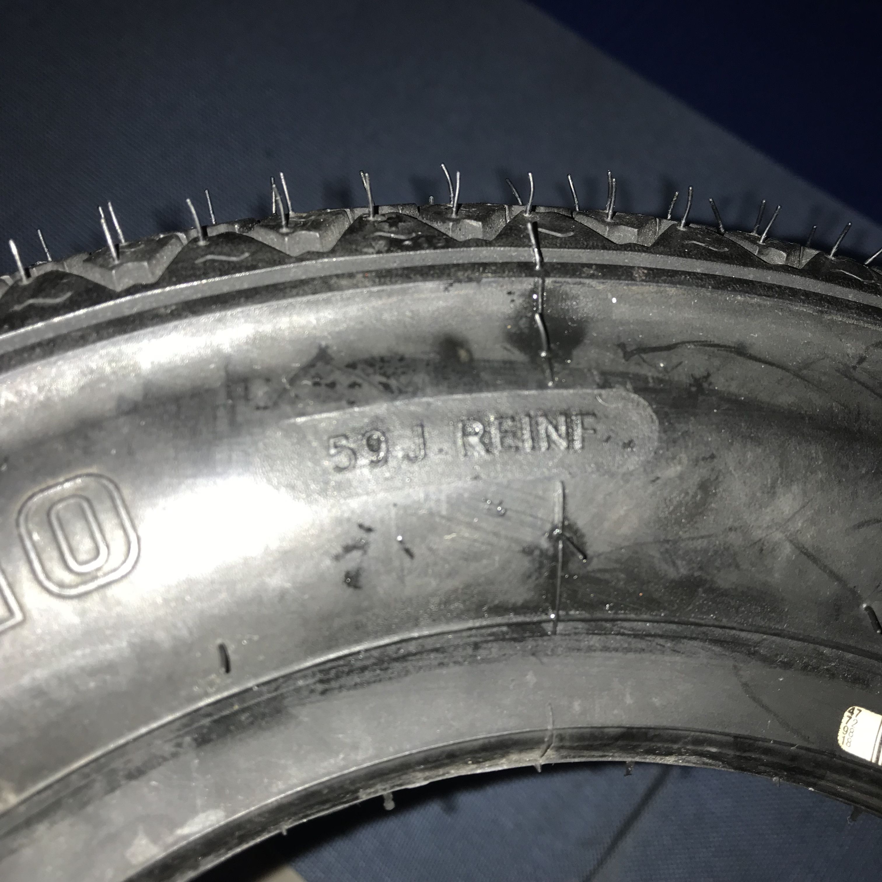 Racer Worldwide Michelin S83 Tire Tubeless Size R 3.50 x 10 Made in Serbia Size ONE SIZE - 5 Thumbnail
