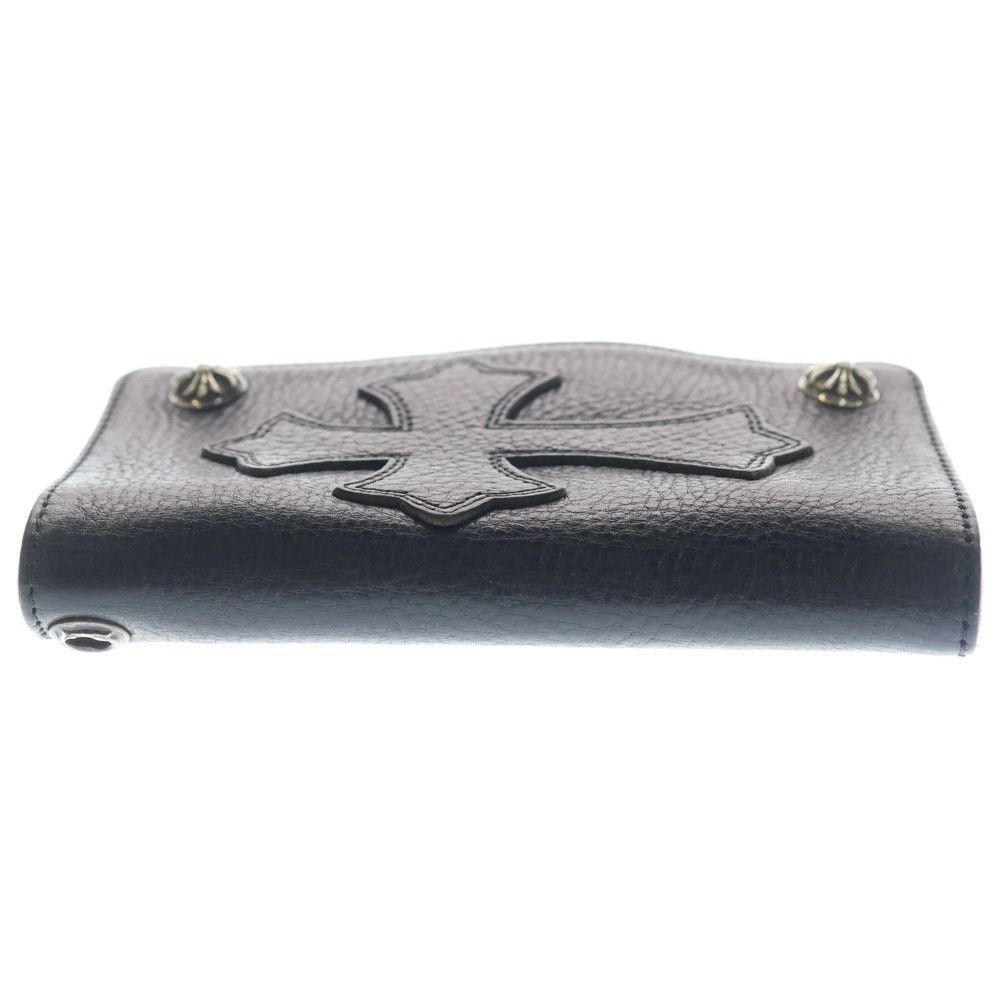 Chrome Hearts CHROME HEARTS 1ZIP CROSS PATCH Leather Wallet Size ONE SIZE - 3 Thumbnail