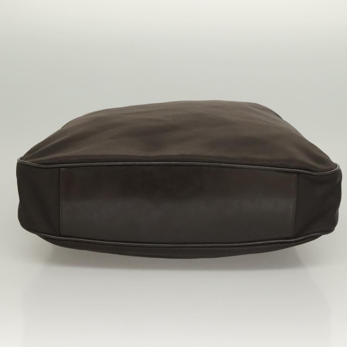 Gucci GUCCI Bamboo Hand Bag Nylon Brown Silver 001 1553 001 1553 Size ONE SIZE - 10 Thumbnail