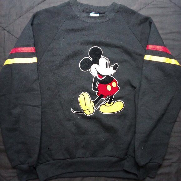 Disney × Mickey Mouse × Vintage Vintage Disney Mickey Mouse Crewneck Sweatshirt Size US L / EU 52-54 / 3 - 2 Thumbnail