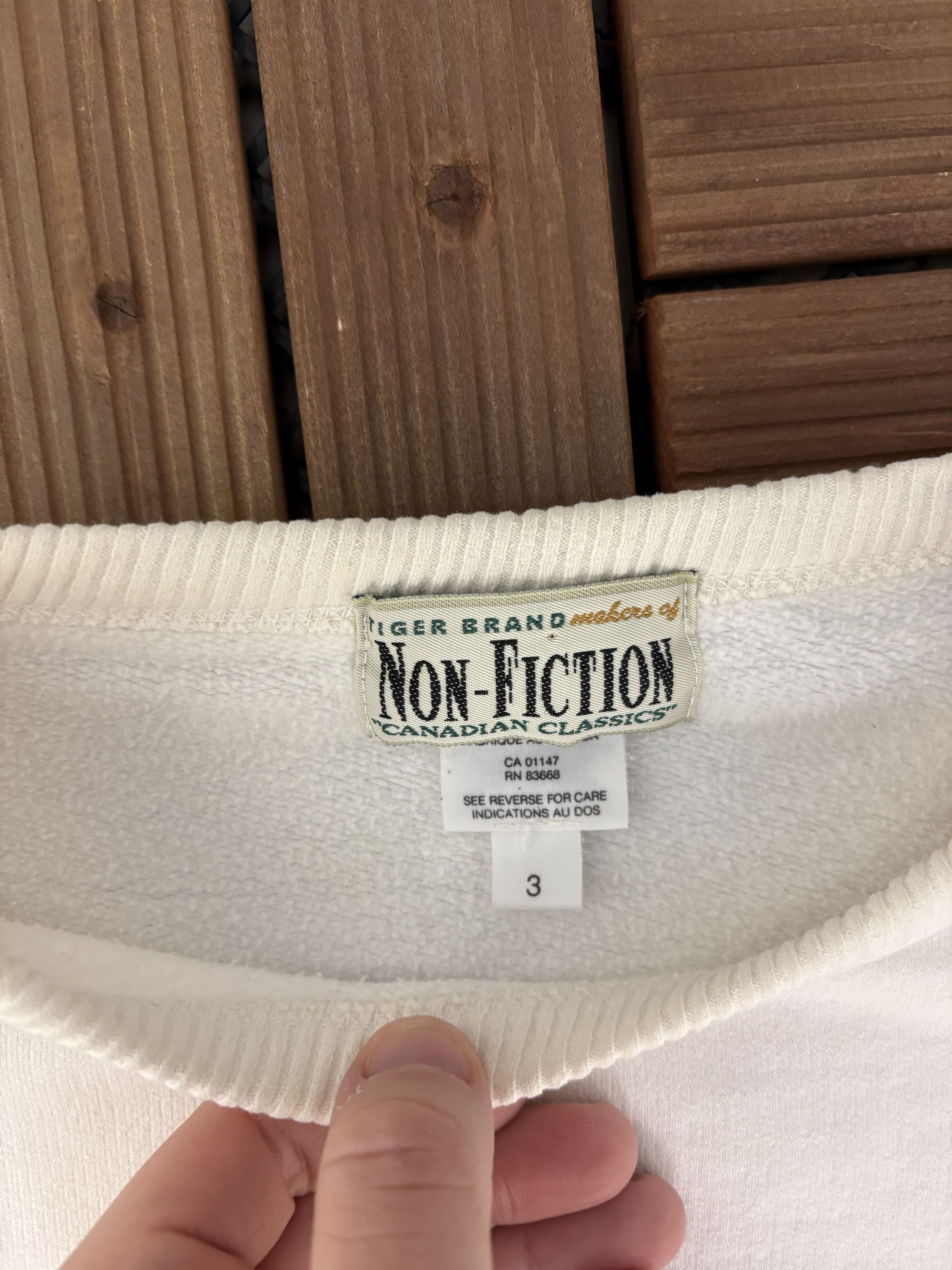 Vintage 1995 Nordic World Ski Championship Vintage White Crewneck Size US XL / EU 56 / 4 - 6 Thumbnail