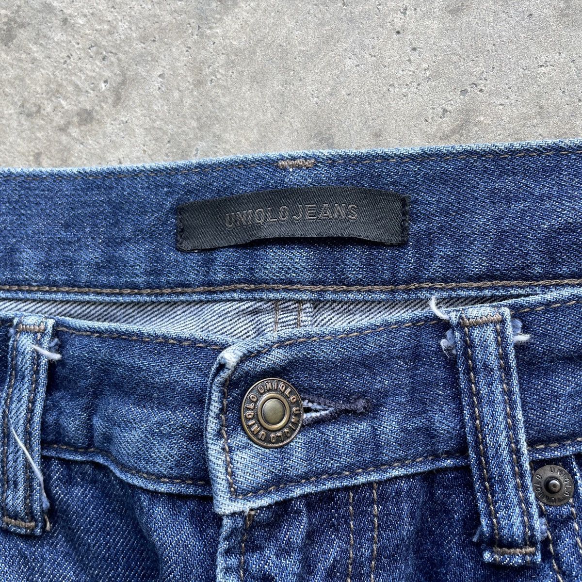 Japanese Brand W31x29.5💥 Vintage Japanese Brand Faded Jeans Denim Pants Size US 31 - 5 Thumbnail