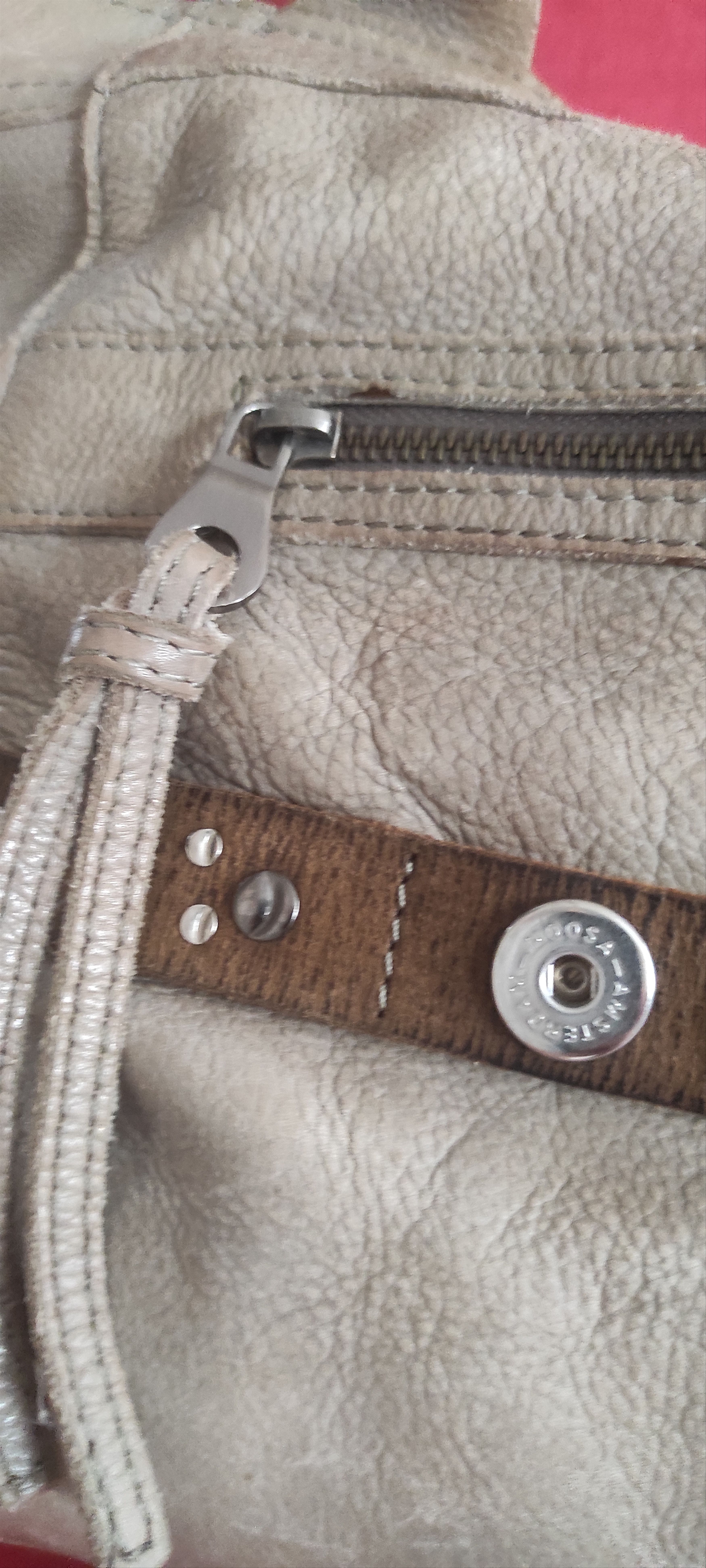 Genuine Leather Noosa Amsterdam Cow Leather Classic Shopper Handbag Size ONE SIZE - 5 Thumbnail
