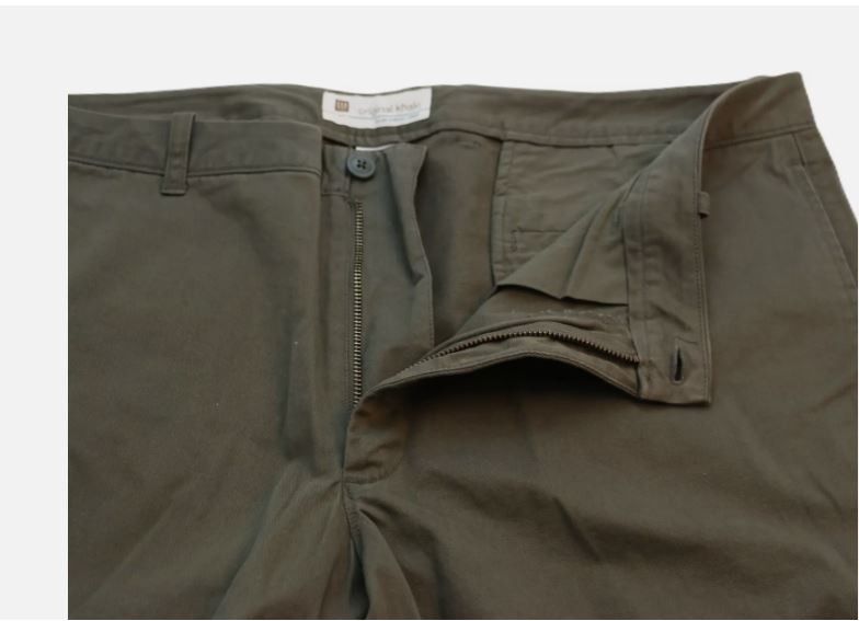 Gap Gap W38 L32 Original Khaki Flat Front Men's Pants New Size US 38 / EU 54 - 4 Thumbnail