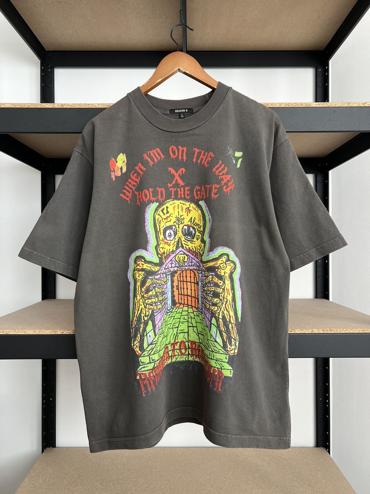 Kanye West x XXXTentacion Yeezy Season 6 Hold the Gate Tee