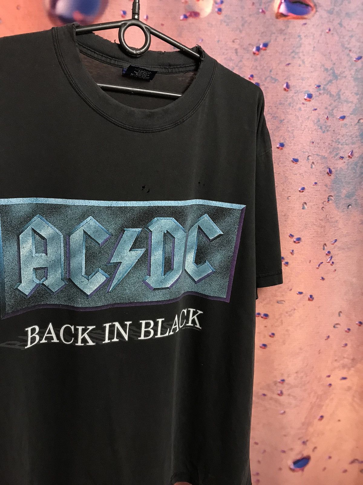 Band Tees Vintage 1996 Ac Dc Back in Black band rock tee Size US L / EU 52-54 / 3 - 1 Thumbnail