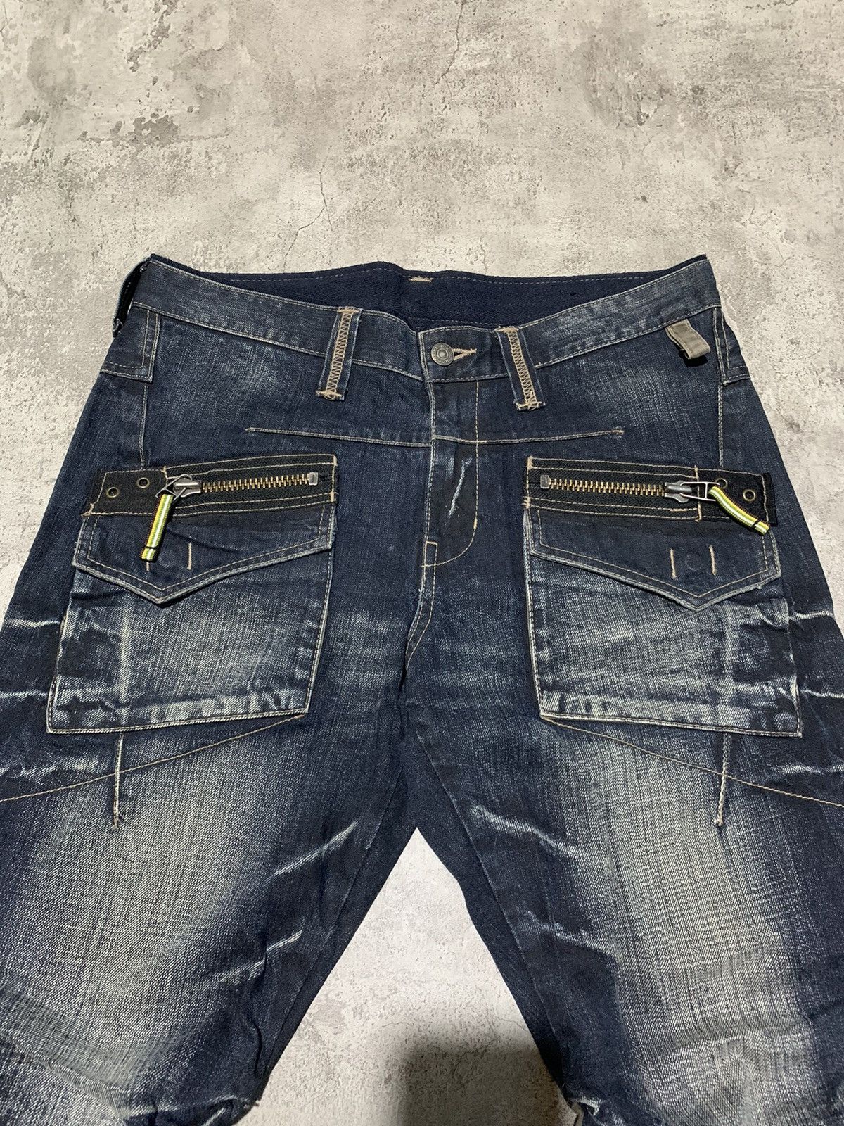 PPFM PPFM japan multizipper convertible punk jeans 32x32 Size US 32 / EU 48 - 5 Thumbnail