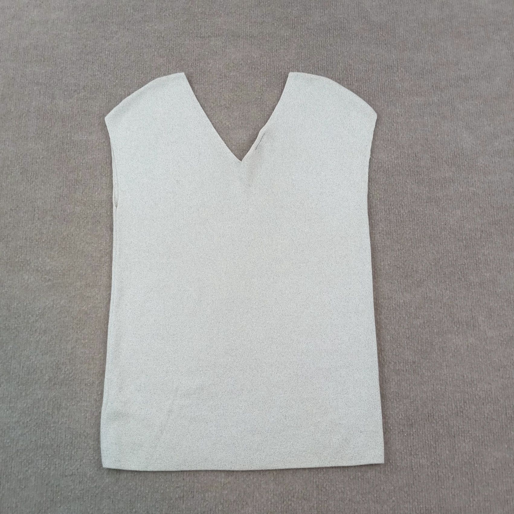 Talbots Talbots Tank Top Womens Small Petite White Sleeveless Casual Preppy Size S / US 4 / IT 40 - 7 Thumbnail