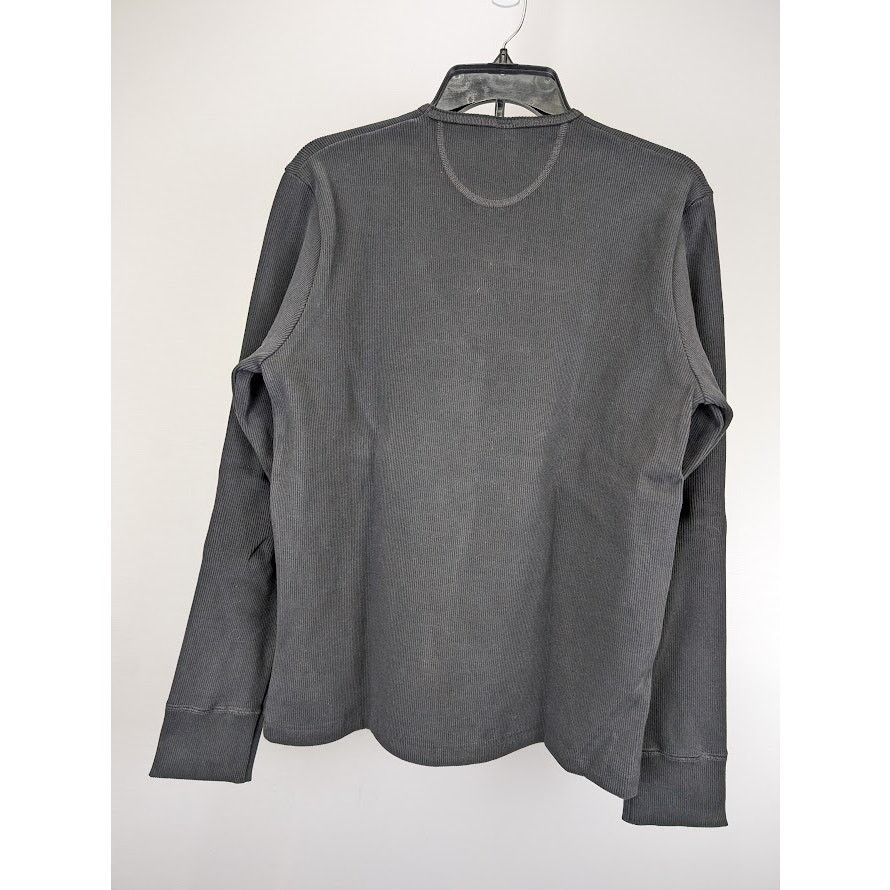 Balenciaga o1rshd1 Ribbed Jersey Stretch E. Long Sleeves Shirt in Black Size US M / EU 48-50 / 2 - 13 Thumbnail