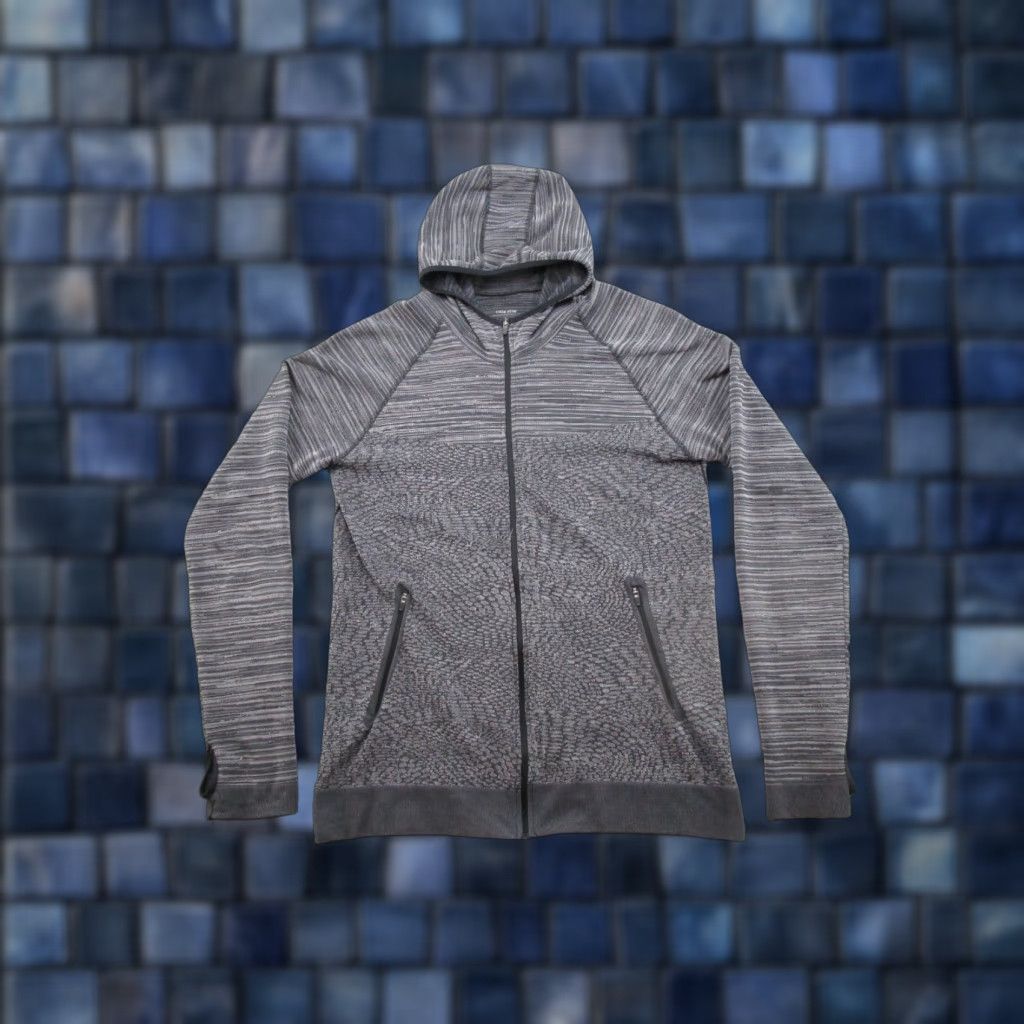 Vintage Title Nine Hoodie Womens L Gray Full Zip Pockets Knit Outdoor Casual Light Size L / US 10 / IT 46 - 1 Thumbnail