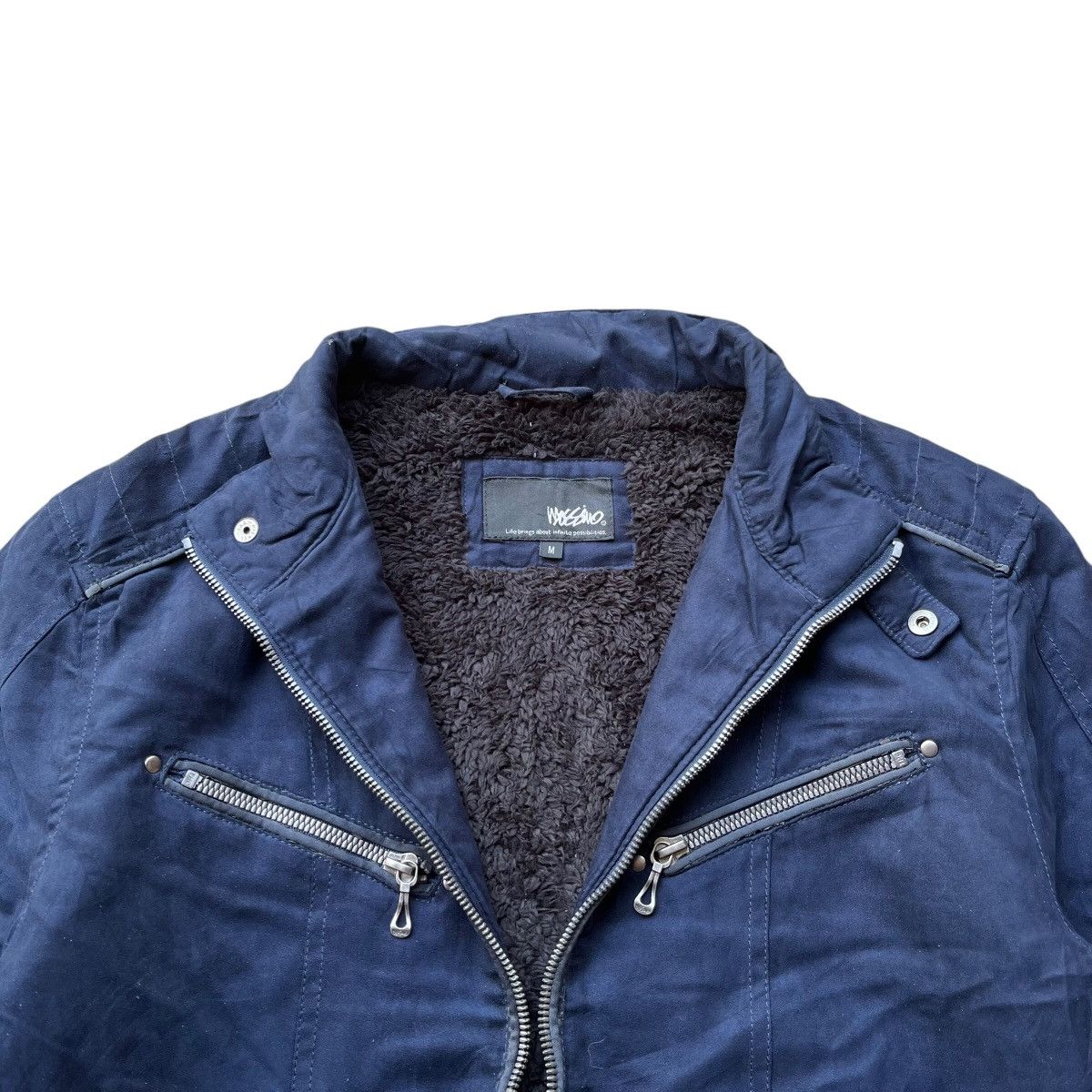 Japanese Brand Mossimo Sherpa Jacket Lgb Style Size US M / EU 48-50 / 2 - 4 Thumbnail