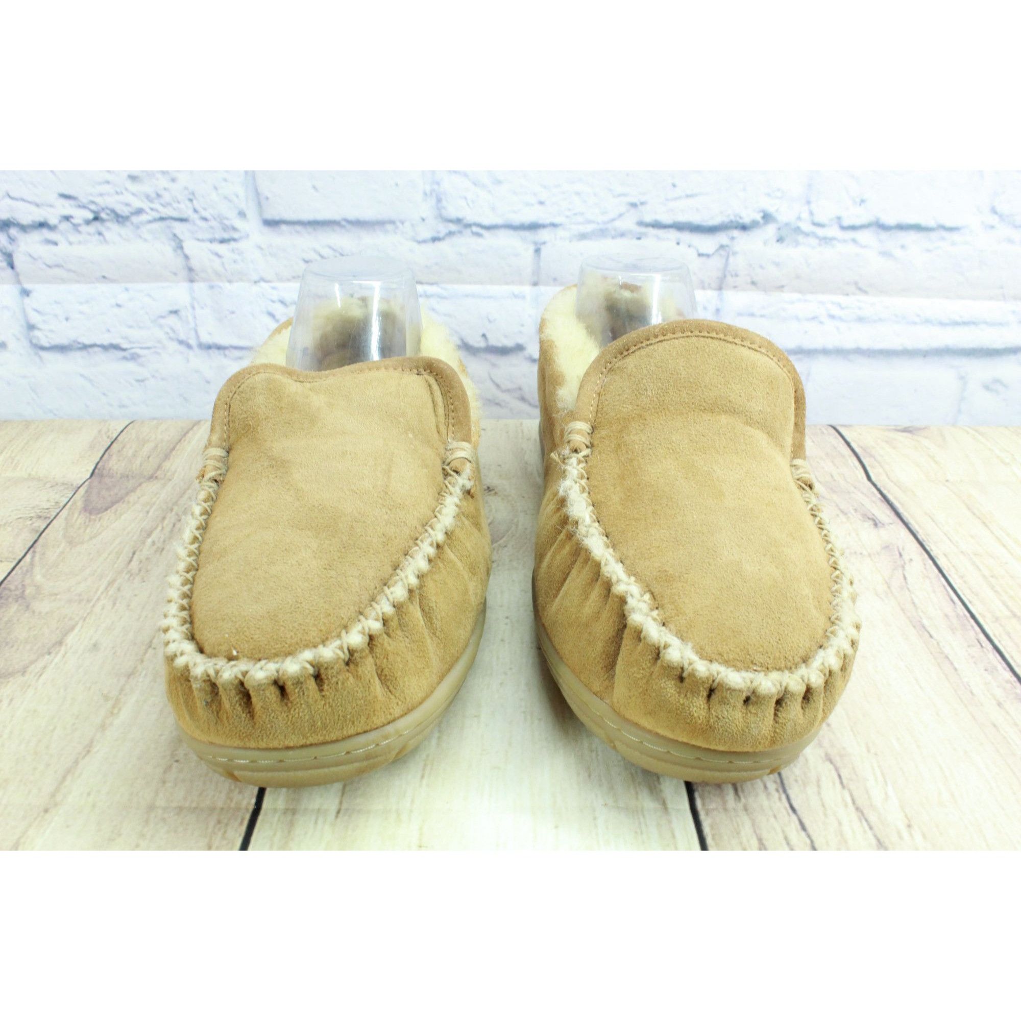 L.L. Bean LL Bean Wicked Good Shearling Lined Venetian Slippers 11 M Size US 11 / EU 44 - 5 Thumbnail