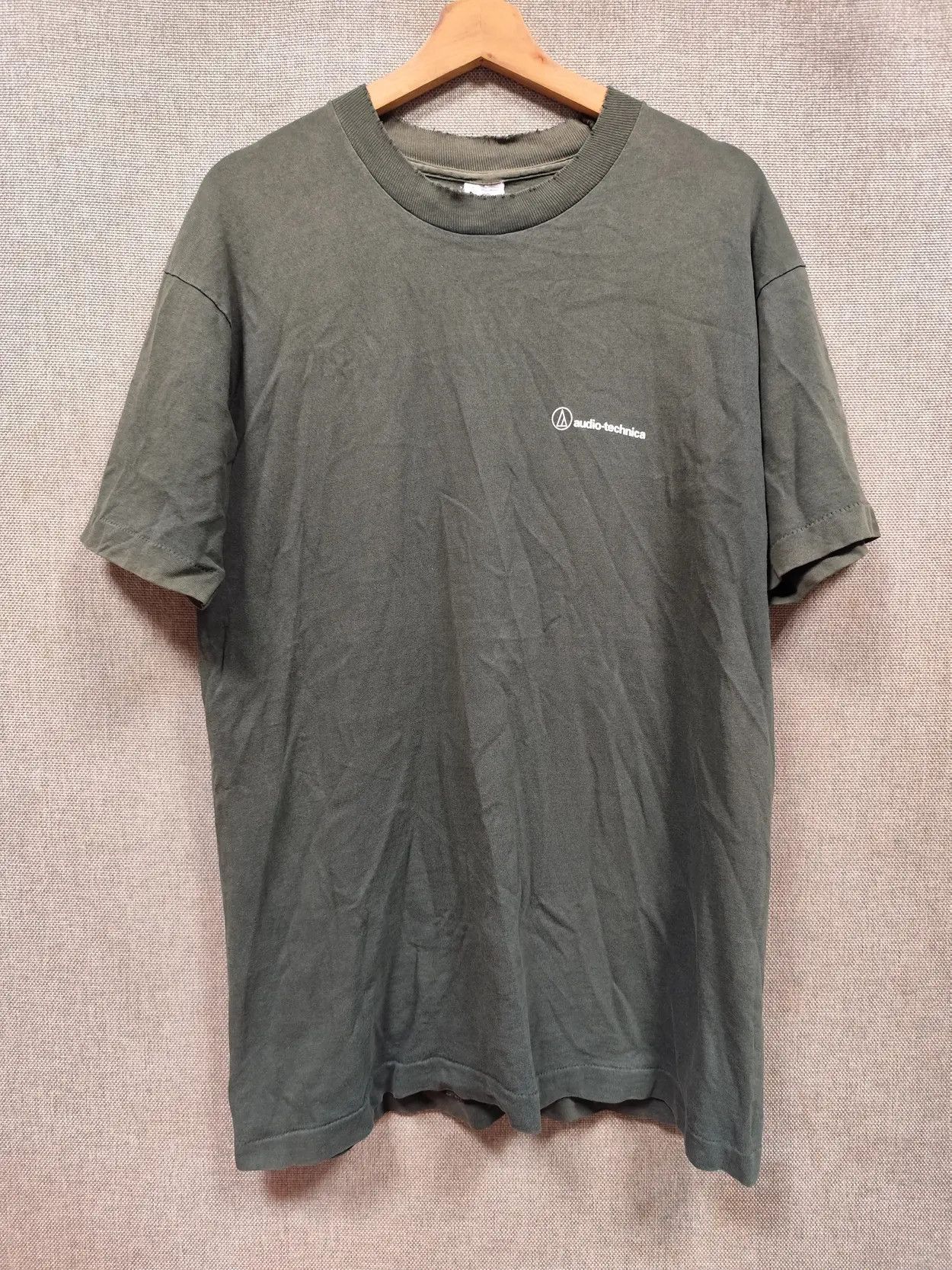 Fruit Of The Loom × Vintage Vintage 90s T Shirt Audio-Technica Size US L / EU 52-54 / 3 - 2 Thumbnail