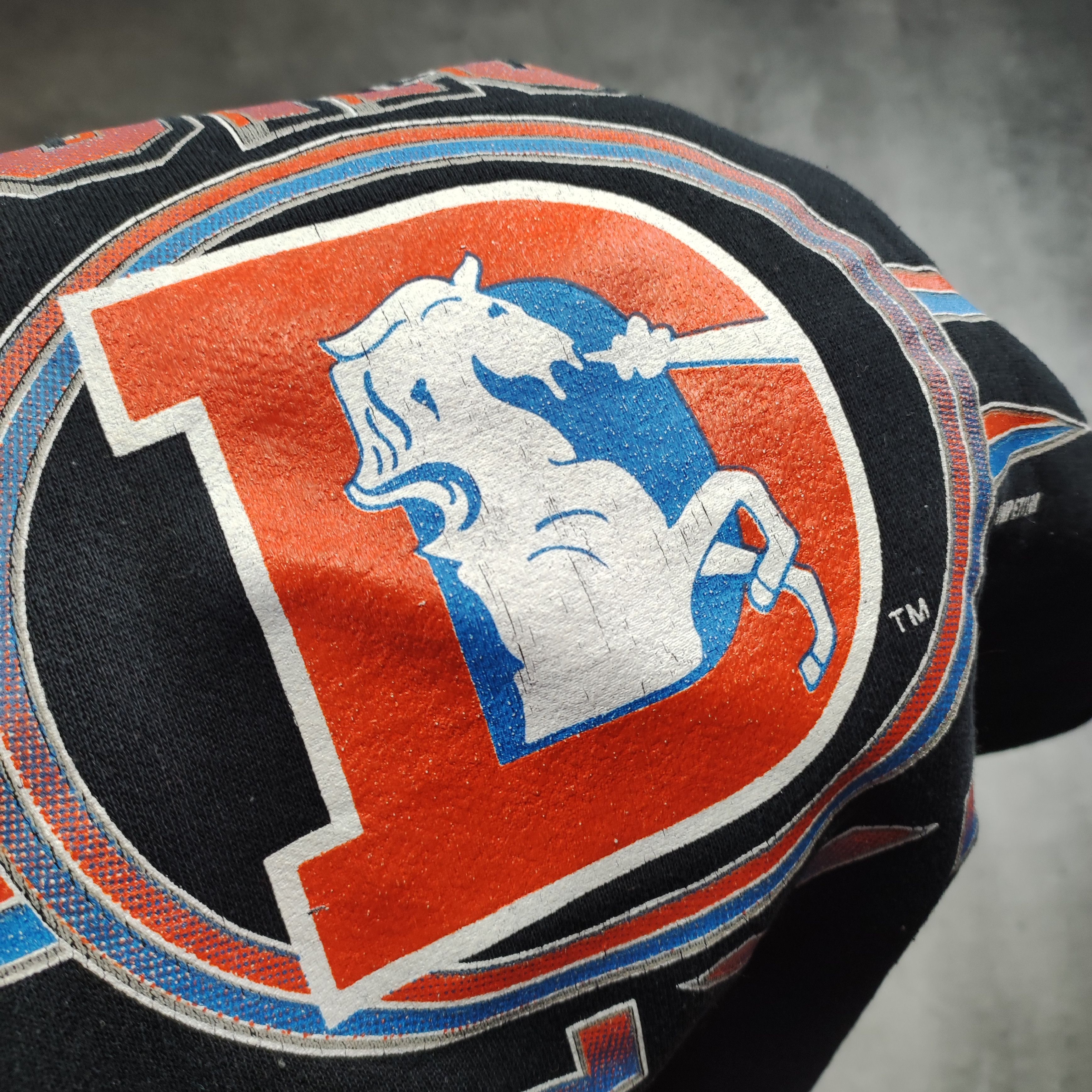 NFL × Vintage Vintage RARE 90s 1993 OG Broncos Denver NFL Sweatshirt Size US XL / EU 56 / 4 - 5 Thumbnail