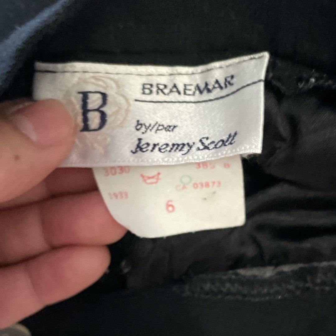 Other Breamar by Jeremy Scott black vintage slacks Size 28" / US 6 / IT 42 - 2 Thumbnail