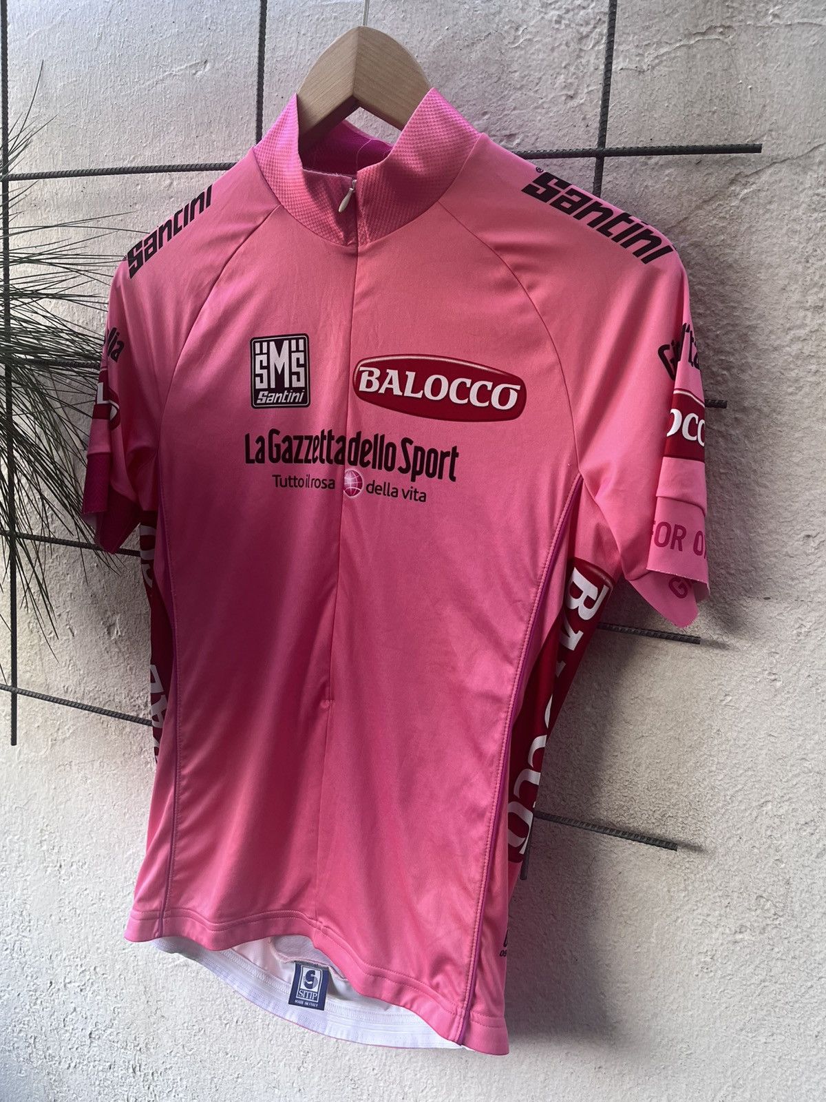 Other SMS Santini Vintage Cycling Racing Jersey Giro d‘Italia Size US L / EU 52-54 / 3 - 3 Thumbnail