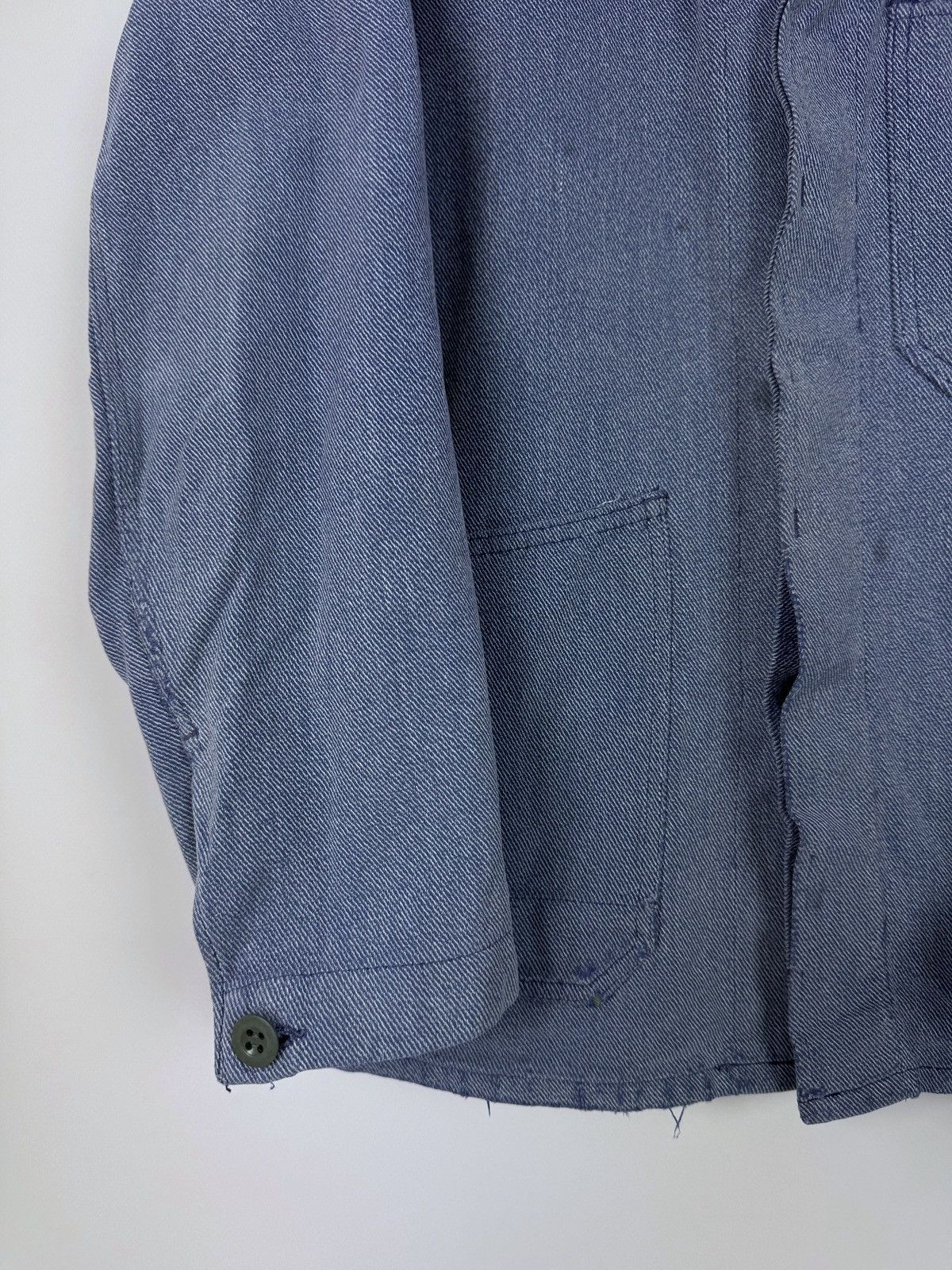 Vintage 70-80’s Vintage Distressed Workers Cotton Chore Jacket Size US S / EU 44-46 / 1 - 7 Thumbnail