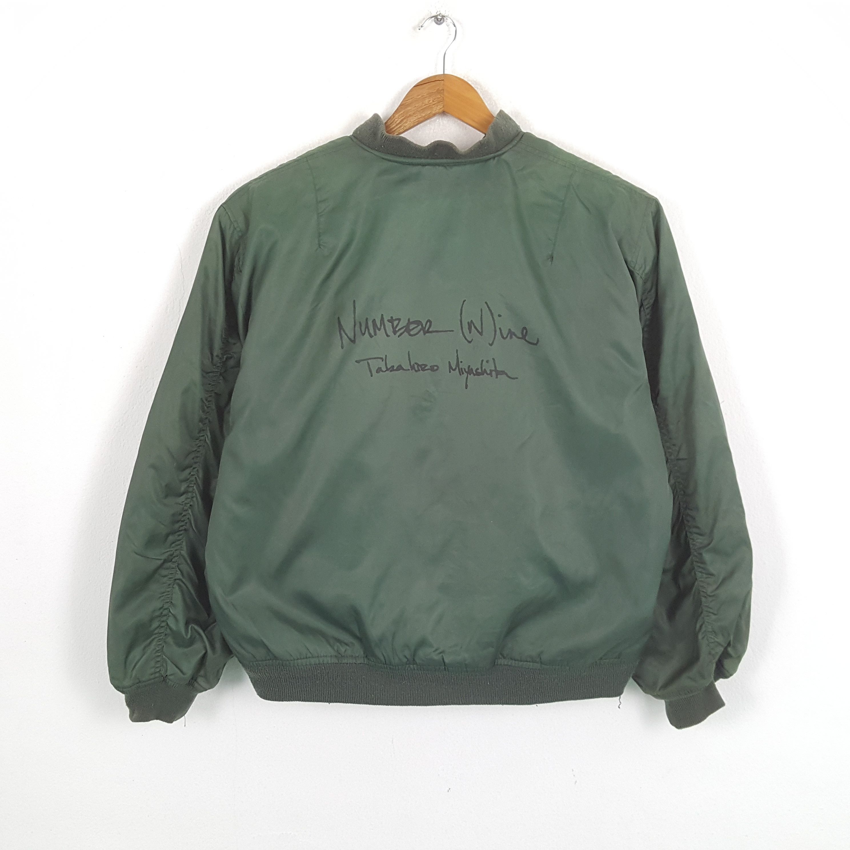 Japanese Brand Vintage NUMBER (N)INE Japanese Fashion Brand Custom Jacket Size US XL / EU 56 / 4 - 1 Thumbnail
