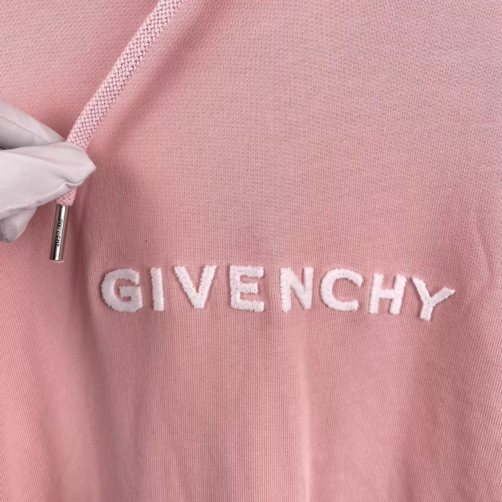 Givenchy Givenchy Pink Big Logo Cotton Mint Sweatshirt Size S / US 4 / IT 40 - 7 Thumbnail