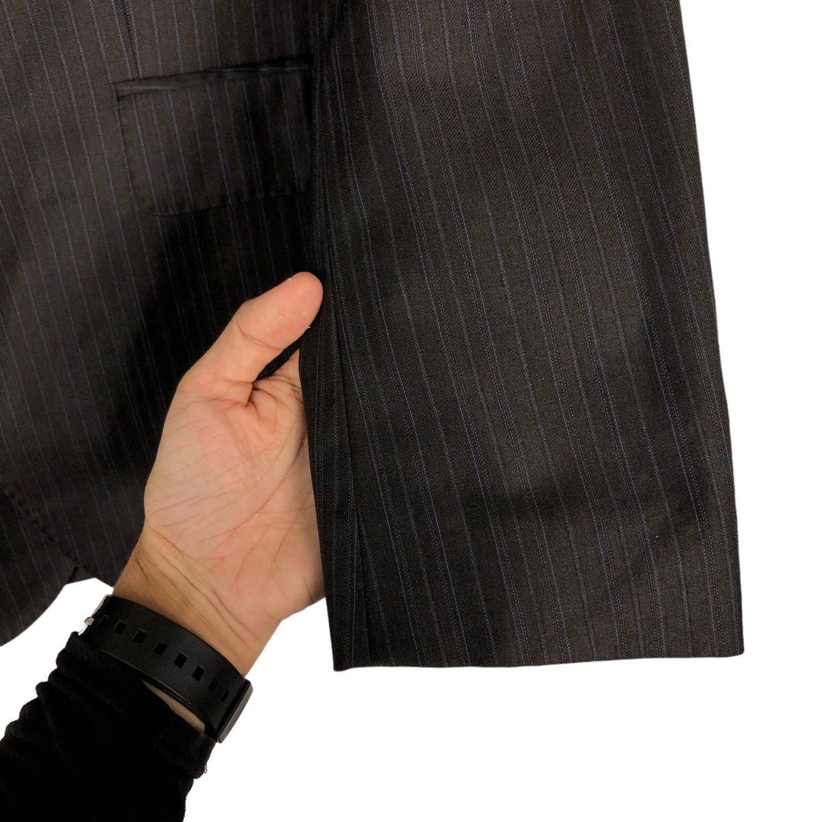 Loro Piana 🔥Vintage Coats Striped Pin Loro Piana Four Seasons Wool Size US S / EU 44-46 / 1 - 15 Thumbnail