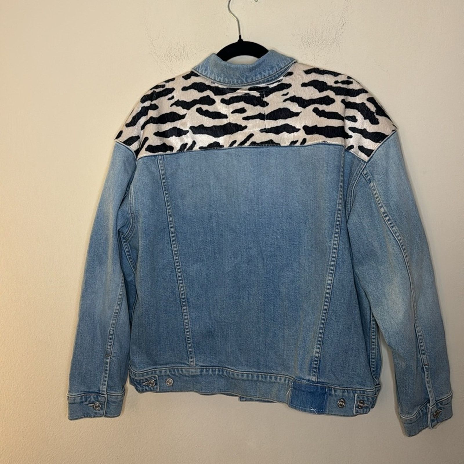 MOTHER MOTHER The Drop It Drifter Denim Jacket Size L Size L / US 10 / IT 46 - 6 Thumbnail