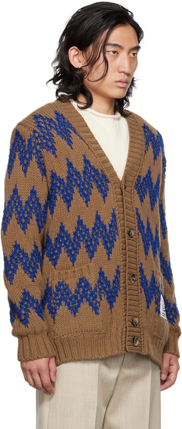 Missoni o1y0225 Cardigan in Brown/Blue Size US M / EU 48-50 / 2 - 2 Thumbnail