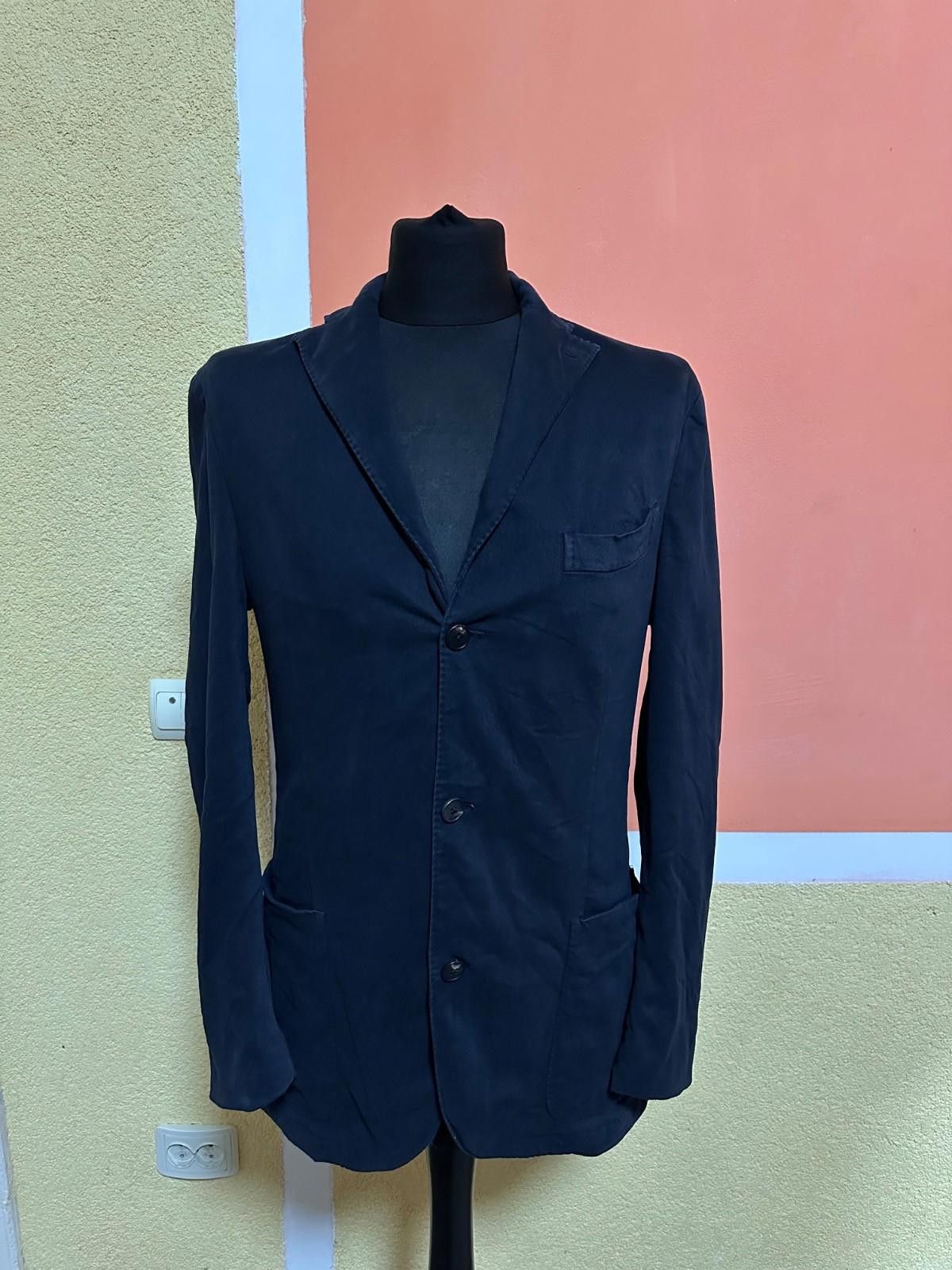 Boglioli BOGLIOLI WOOL JACKET WITH THREE BUTTONS MAN BLUE Sz 50K Size 50R - 1 Thumbnail
