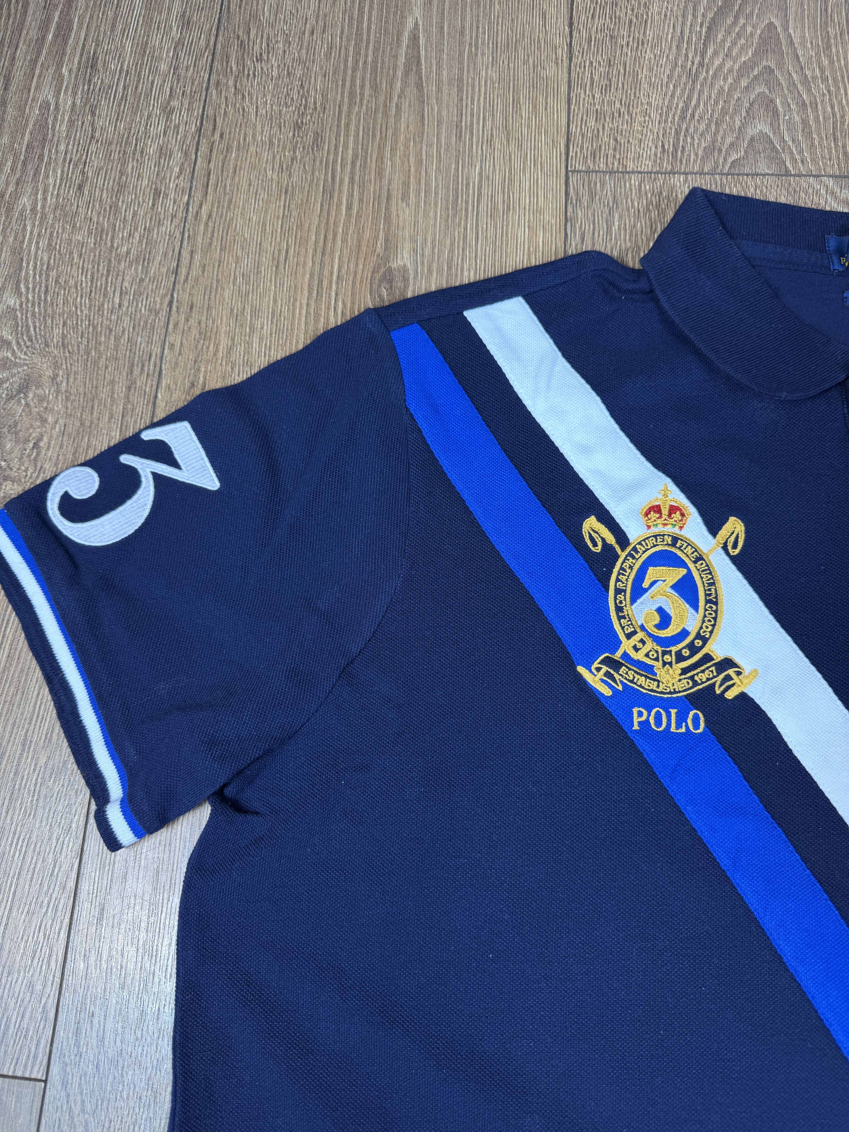 Polo Ralph Lauren 90S Vintage Polo Ralph Lauren Big Pony Collar Chief Keef Size US M / EU 48-50 / 2 - 2 Thumbnail