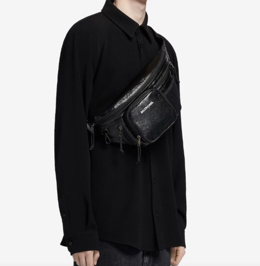 Balenciaga 💥LIMITED💥Leather Multizip Explorer Beltpack Size ONE SIZE - 2 Thumbnail