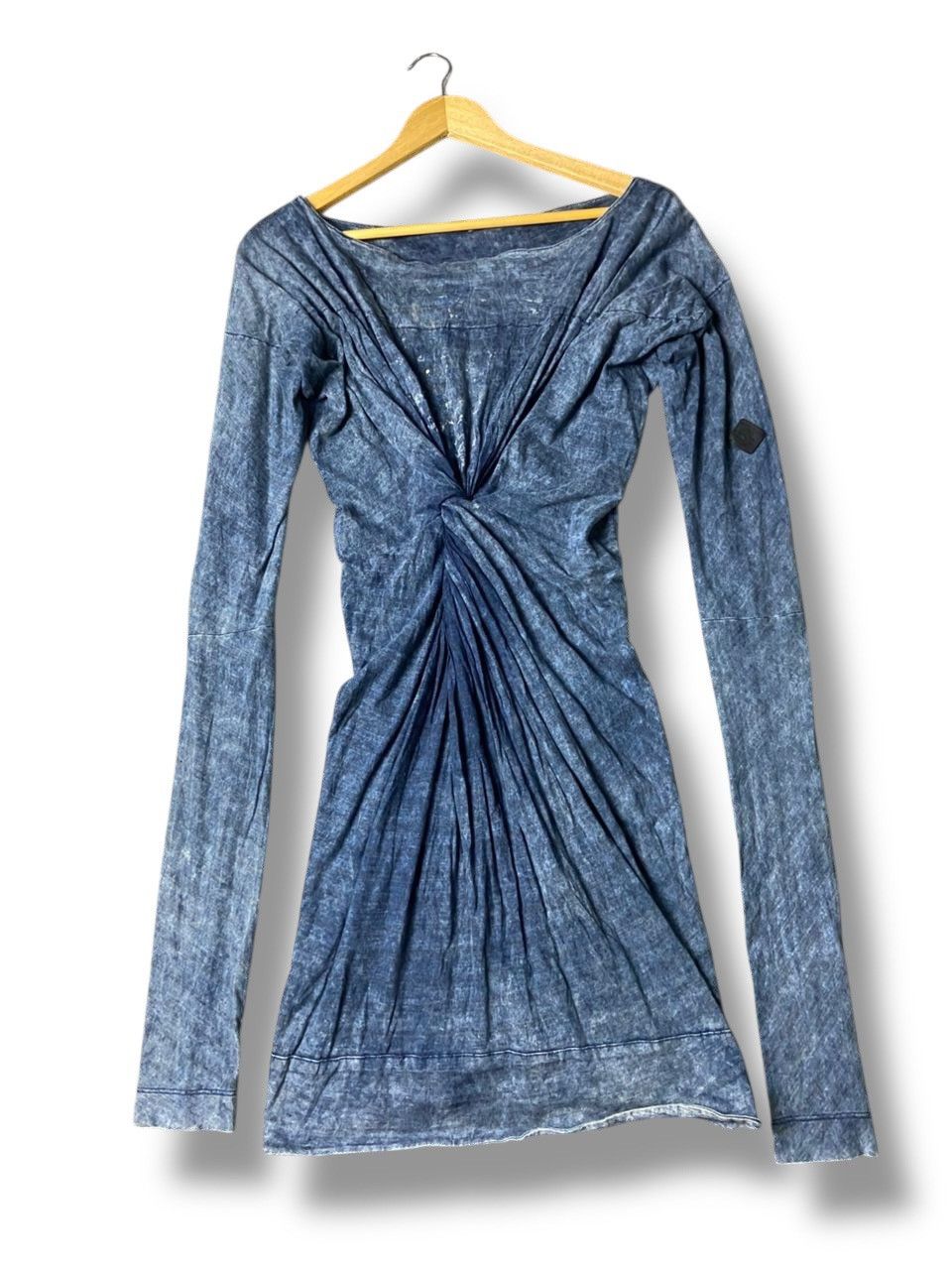 Diesel Diesel Females Long Sleeves Scrunched Dress (170) Size XS / US 0-2 / IT 36-38 - 2 Thumbnail