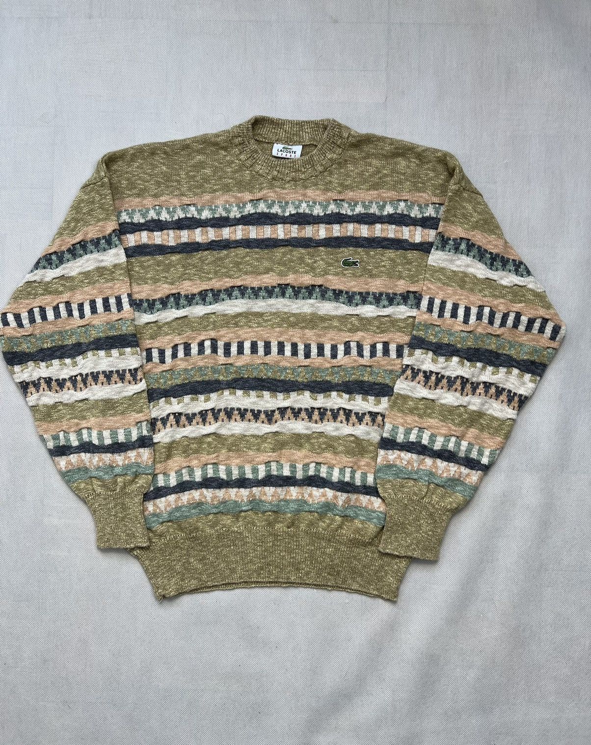 Lacoste Grear Sweater Lacoste Patterns Logo Size US M / EU 48-50 / 2 - 2 Thumbnail