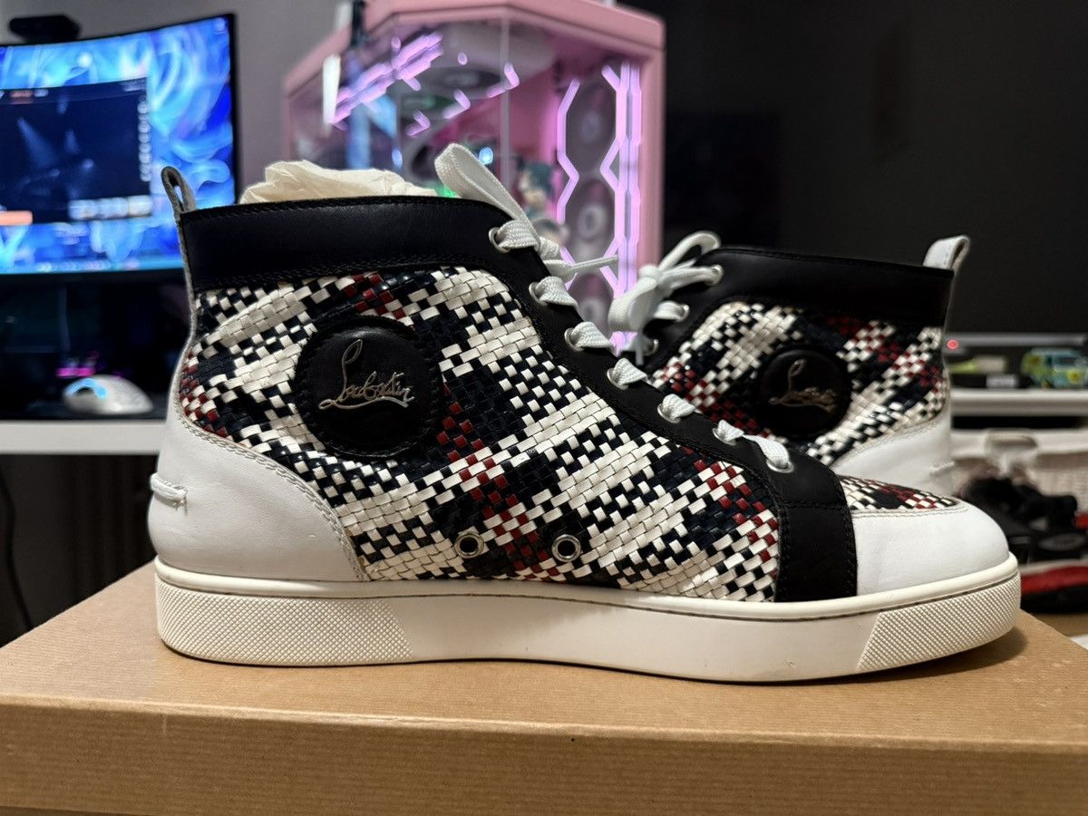 Christian Louboutin Christian Louboutin Multicolor High Top Sneaker Size US 10.5 / EU 43-44 - 2 Thumbnail