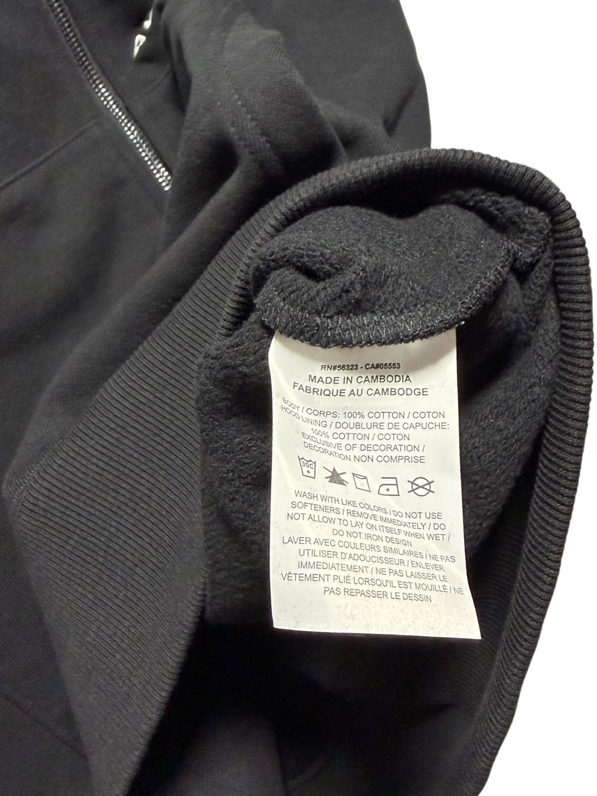 Awake NY × Jordan Brand Awake NY X Jordan Full-Zip Fleece Hoodie Black Size L New Size US L / EU 52-54 / 3 - 11 Thumbnail