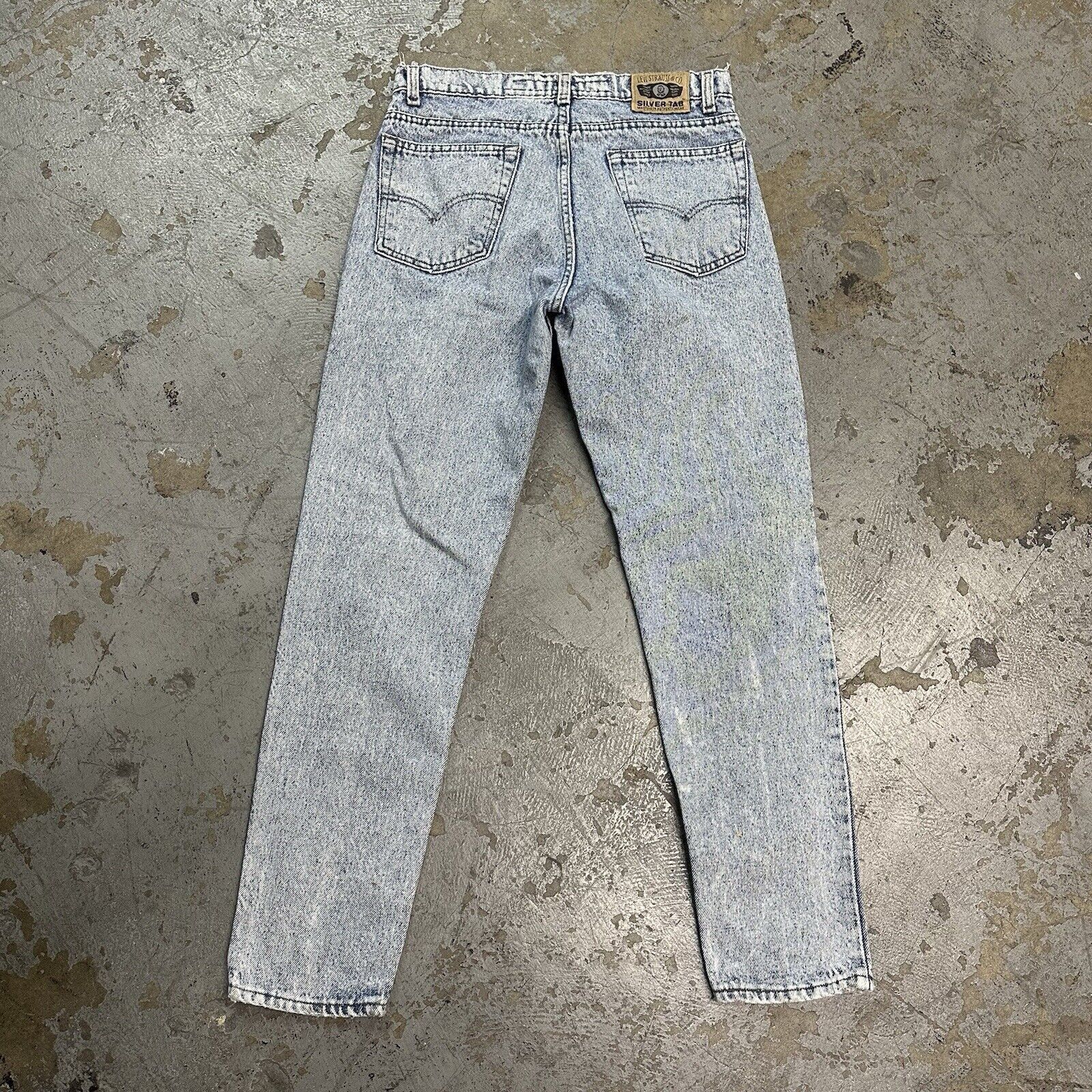 Levi's × Vintage Vintage 90s Levi’s Silvertab 512 Light Wash Slim Denim Jeans Size US 32 / EU 48 - 4 Thumbnail
