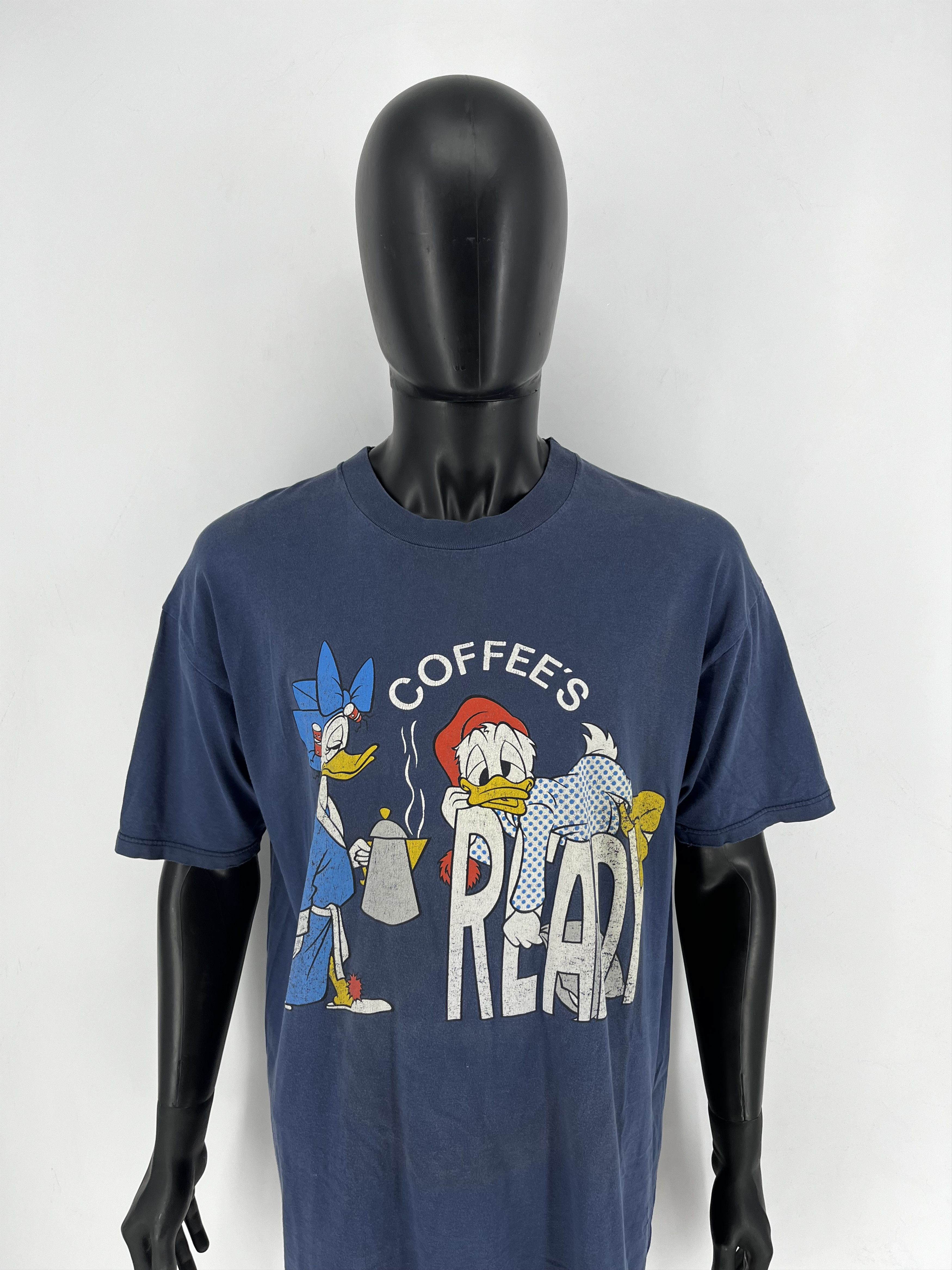 Disney Rare unisexe vintage Disney adulte One Angry Donald Duck XL Size US XL / EU 56 / 4 - 5 Thumbnail