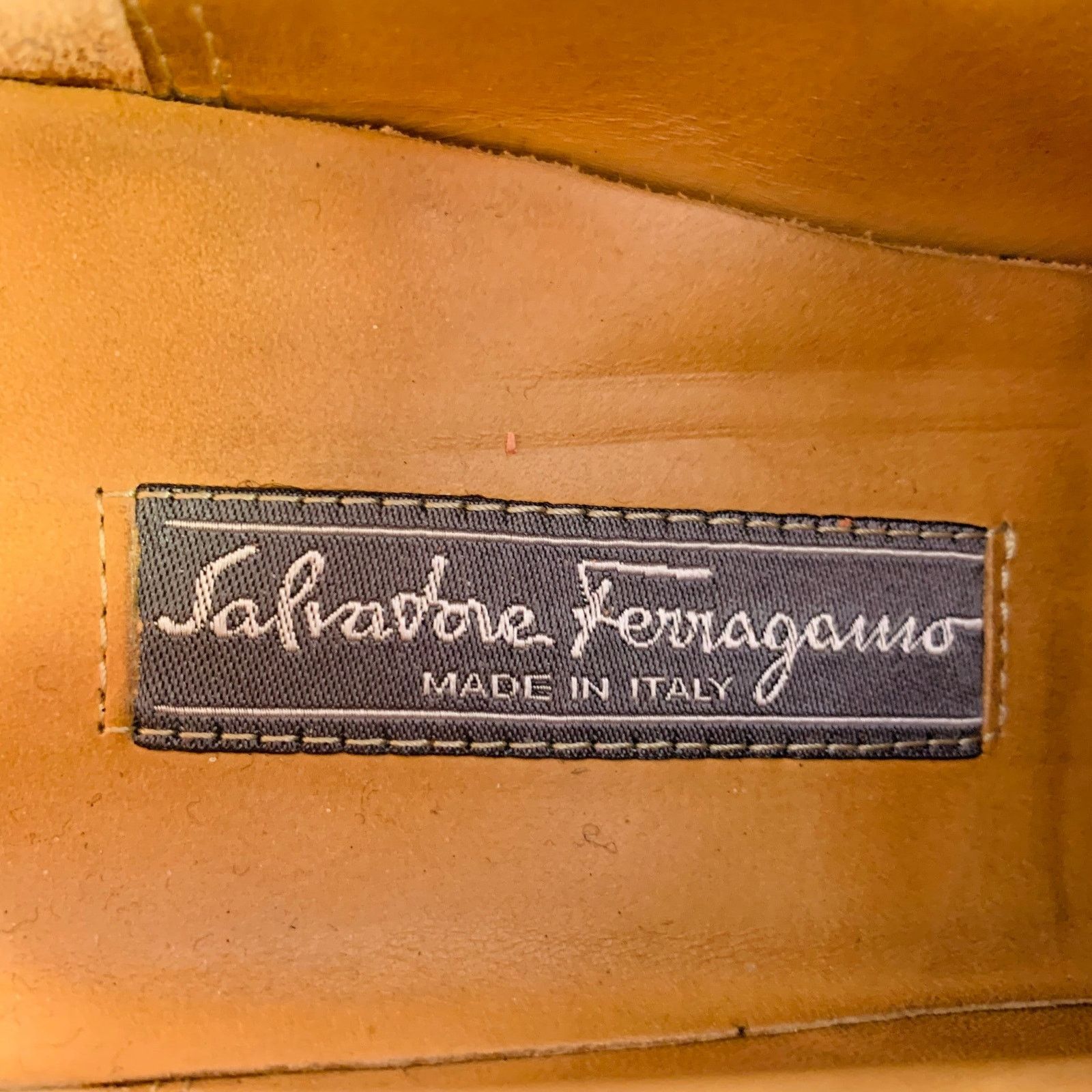Salvatore Ferragamo Size 8.5 Black Leather Perforated Lace-Up Shoes Size US 8.5 / EU 41-42 - 7 Thumbnail